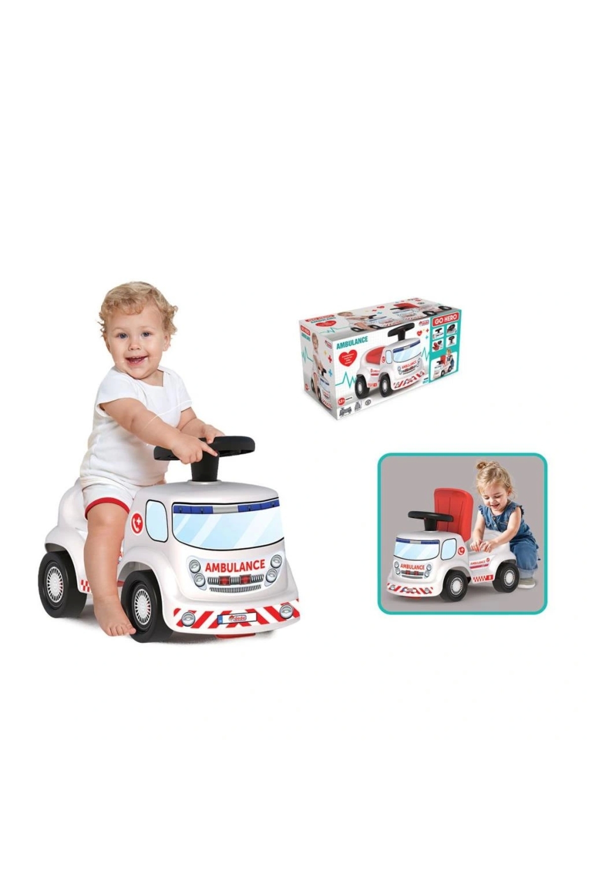 Genel Markalar Nessiworld 04036 Go Hero Ambulans -Fentoys fotoğrafı 2 (önizleme)