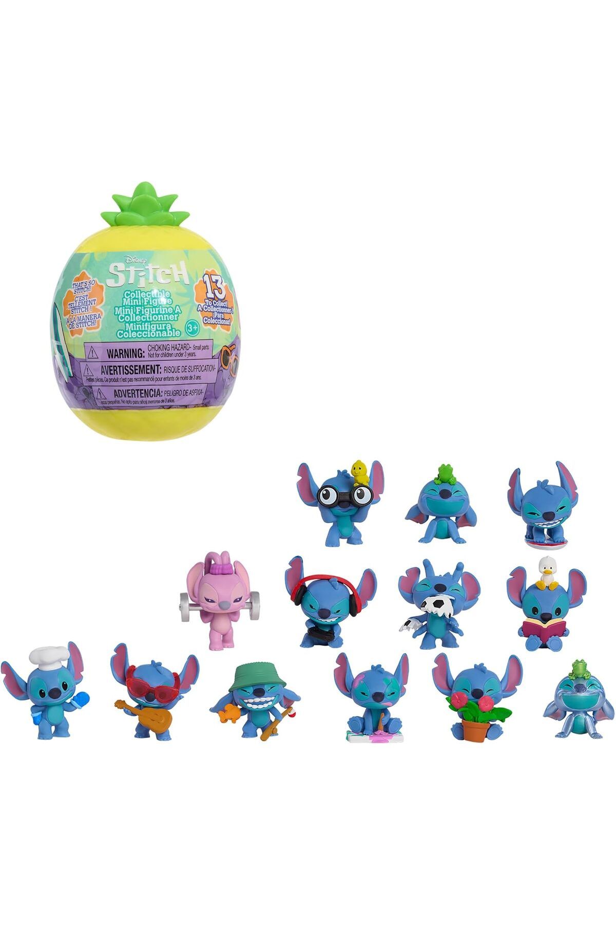 Disney-Stitch Collectible Mini Figure Capsules Series-4 2
