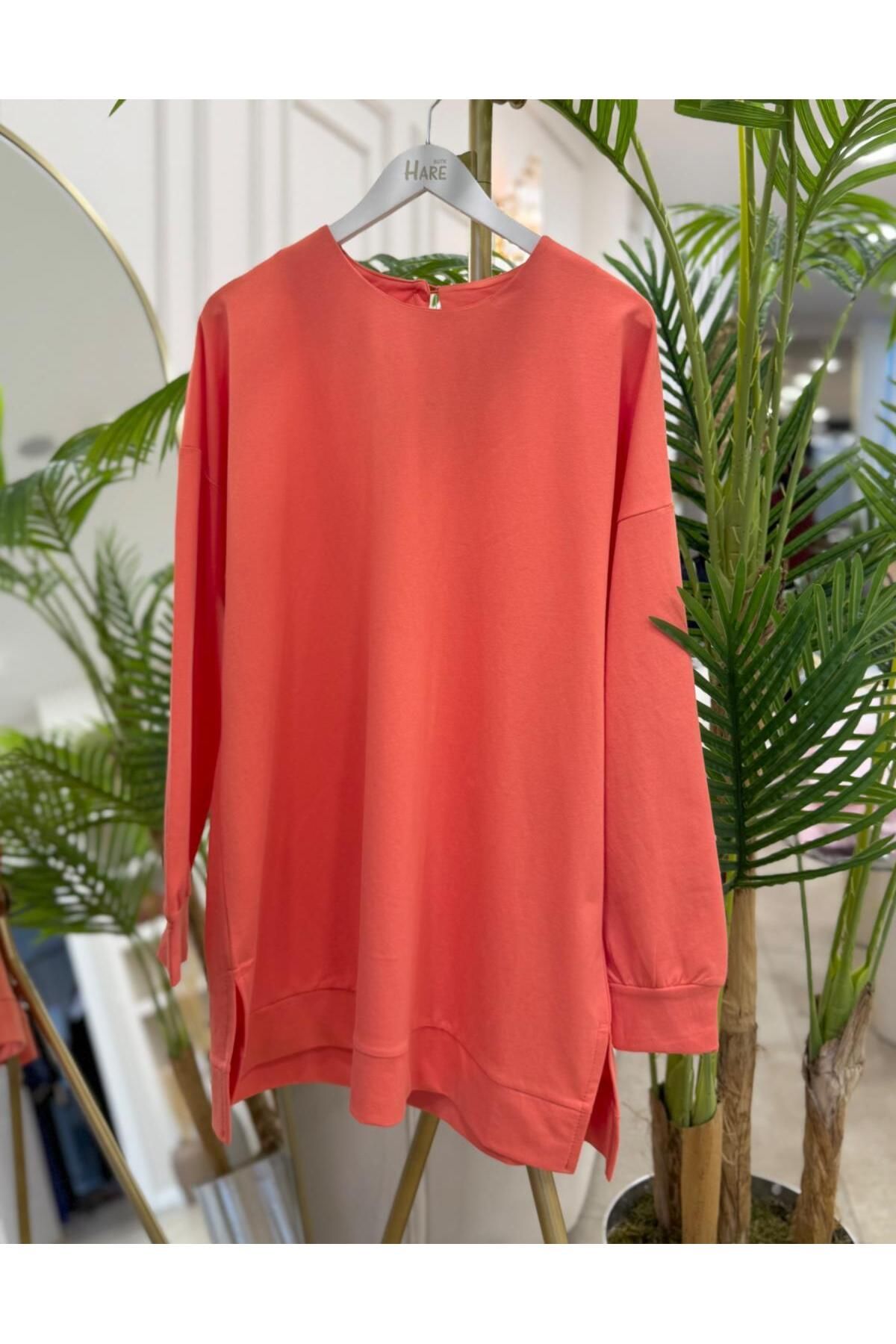 Hare Butik YIRTMAÇLI BASİC SWEAT