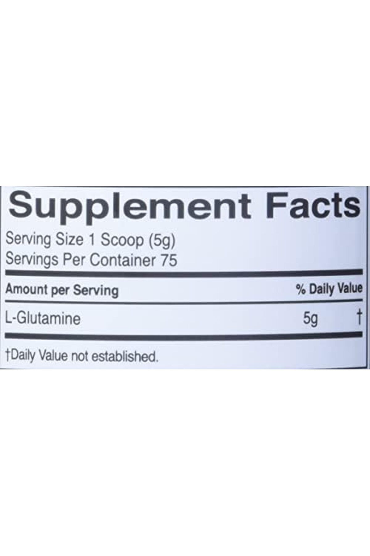 Rule 1-Rule1 R1 Glutamine 75 Serv Unflavored, 375 Gram 2