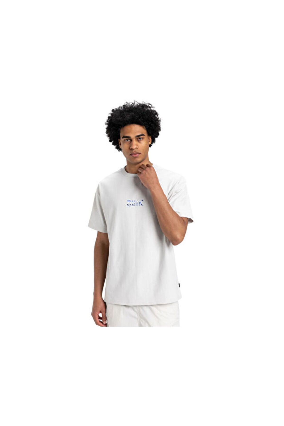 کوییک سیلور تی‌شرت مردانه طرح Mercury Chrome Lightning Tee EQYZT08016-32120 خاکستری