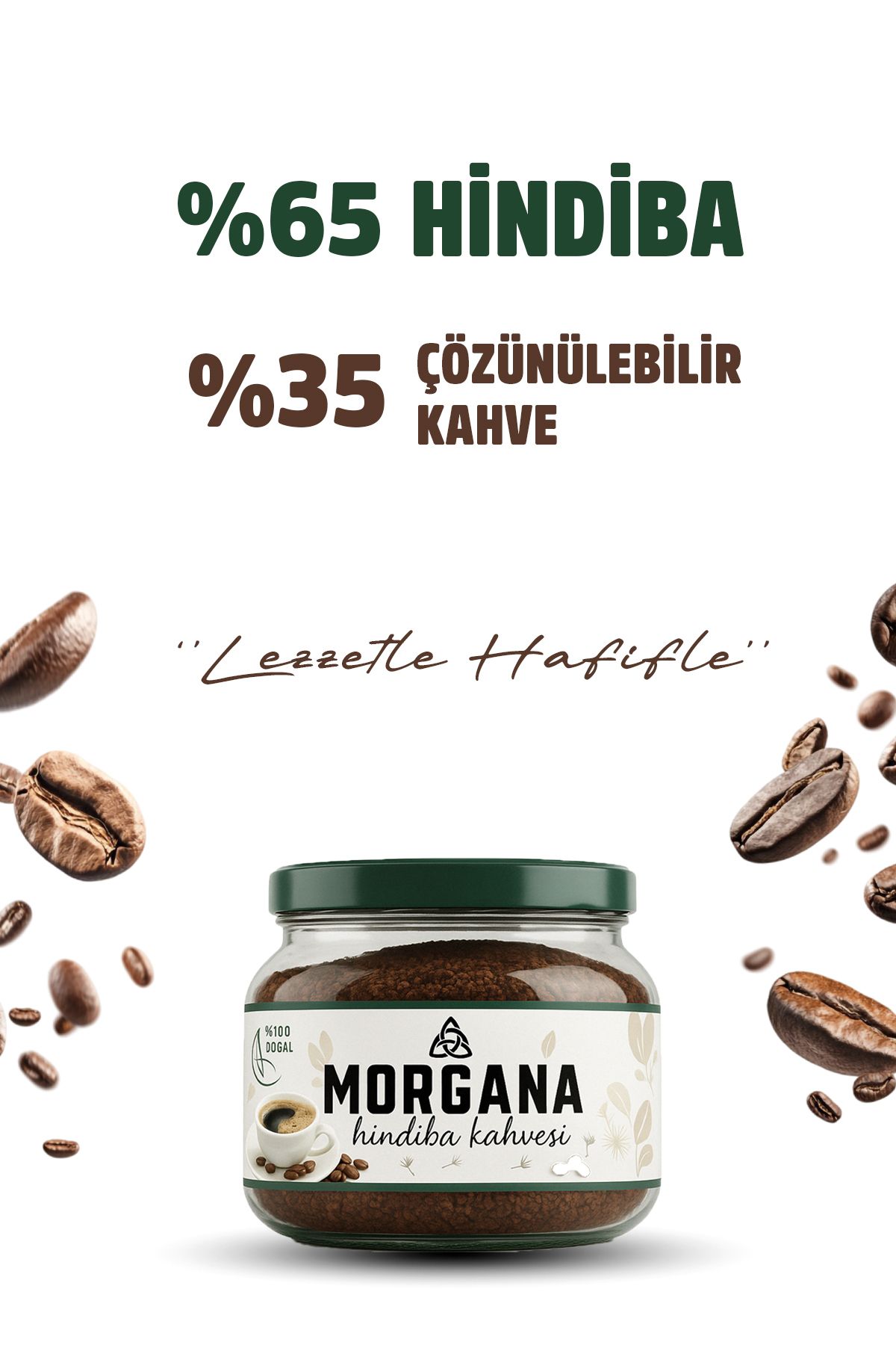 Hindiba Kahvesi 1 Aylık - (60 KULLANIM) Net 150gr