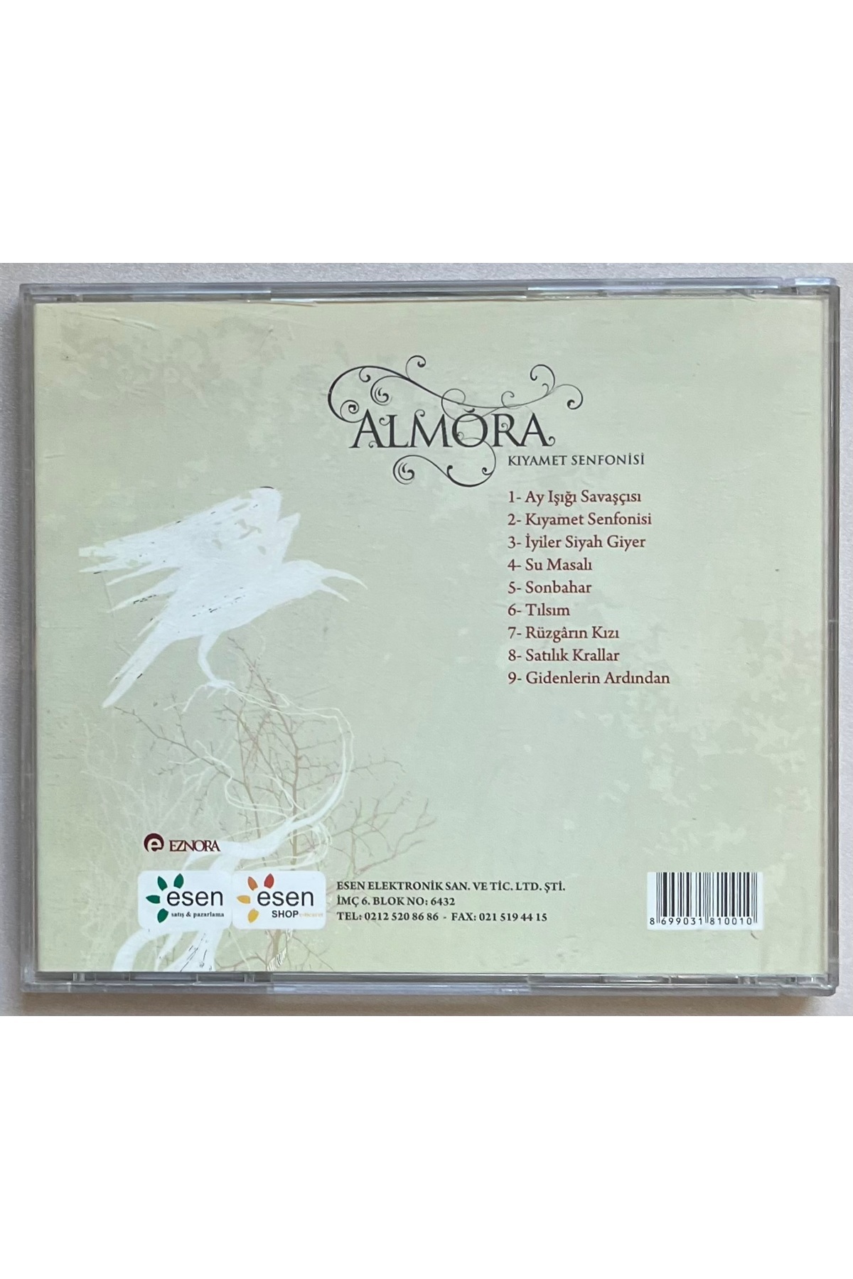 Plakevi İzmir-Almora Symphony of the Apocalypse Cd (Term Edition Cd) 2