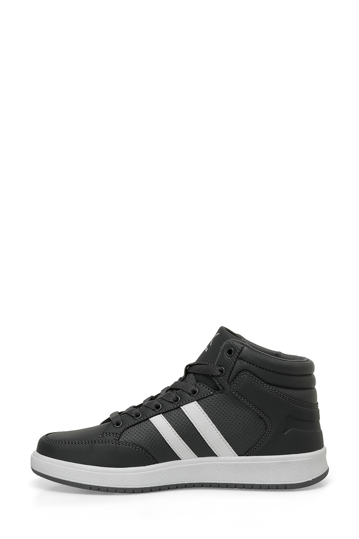Kinetix-Grauer Unisex Court PU Hi 4PR High Sneaker 3