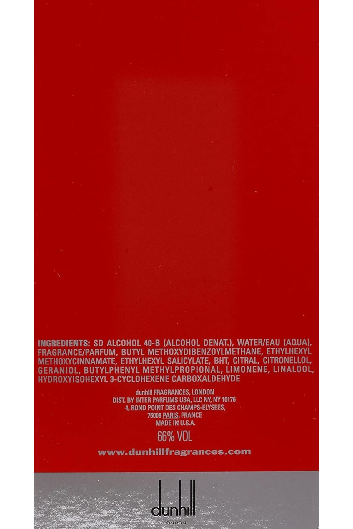 Alfred Dunhill-Dunhill Desire Red for Men Eau de Toilette 100ml 5
