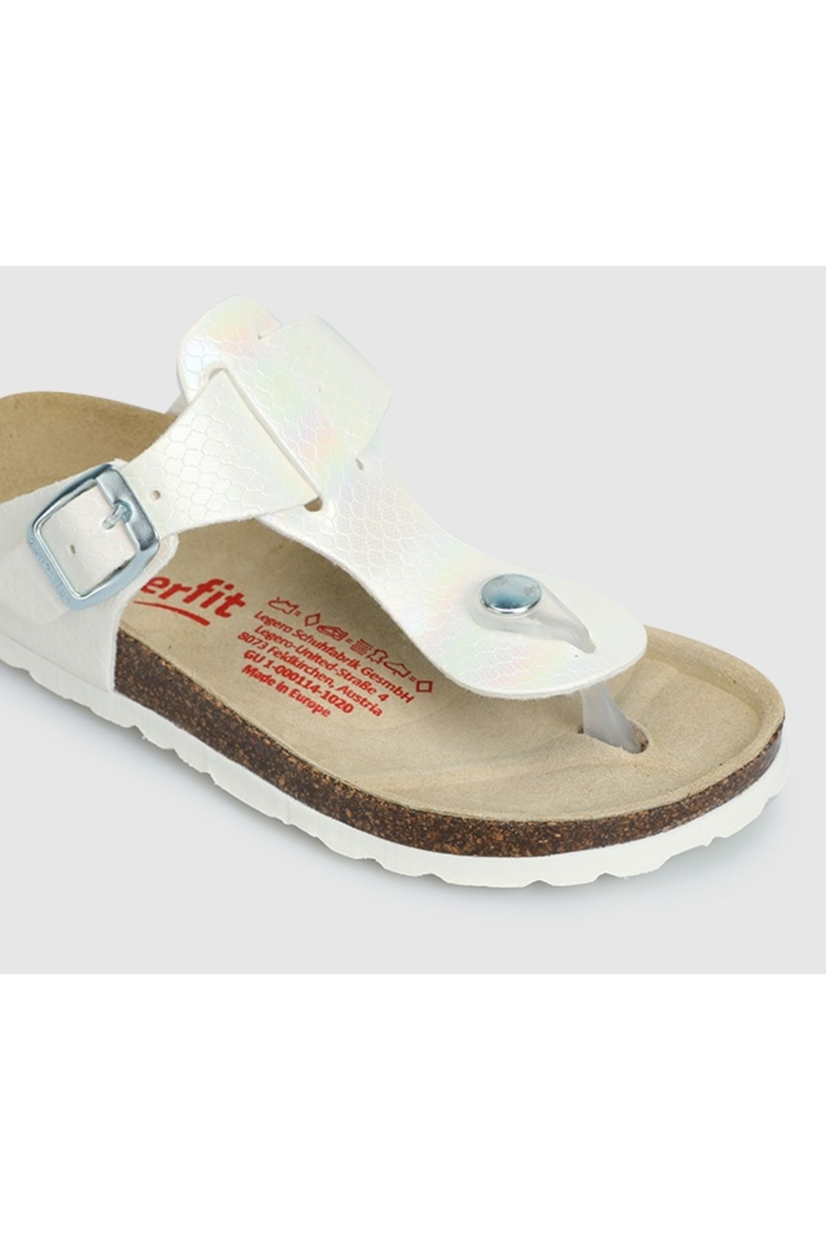 Superfit-Girl's White Slippers 5