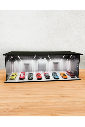 Home LED AYDINLATMALI HOTWHEELS ARABA KOLEKSİYON VİTRİNİ