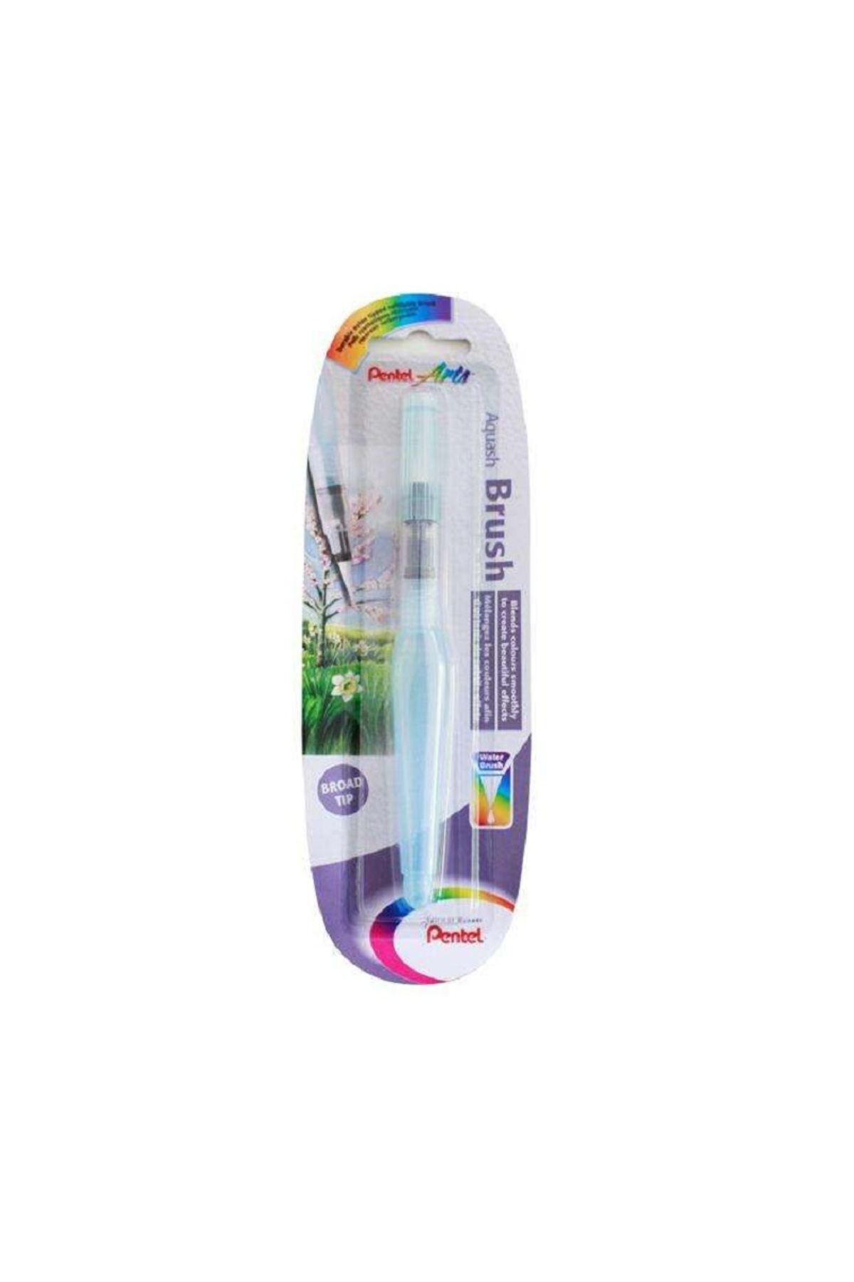 Pentel Aquash Sulu Fırça Broad Tip