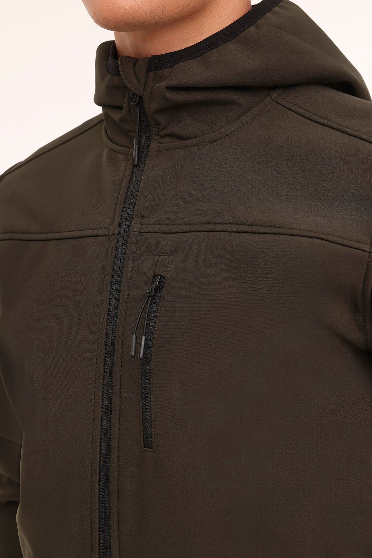 Kinetix-Ml Basic Softshell 4Pr - Khaki Men's Softshell 4