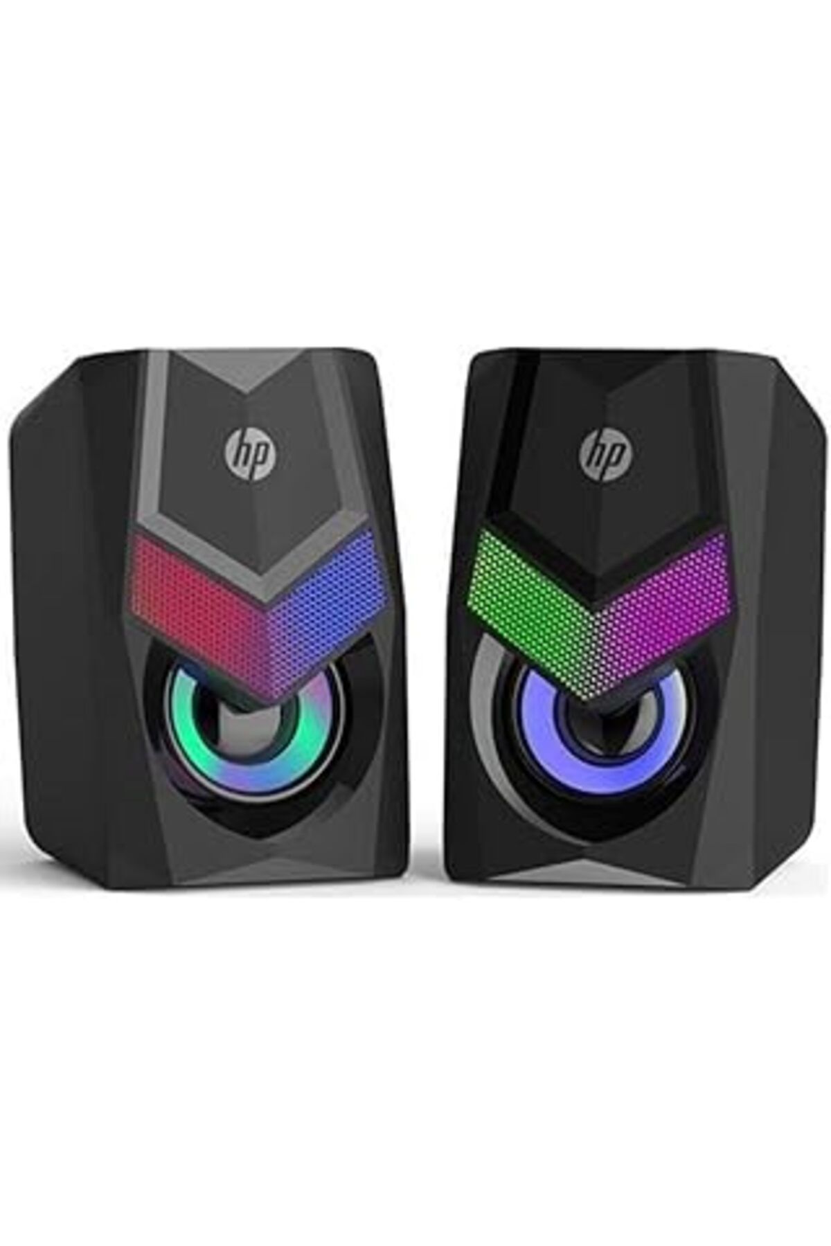 Karachil Hp Dhe-6000 2.0 Rgb Gaming Multimedya Speaker Hoparlör, Siyah