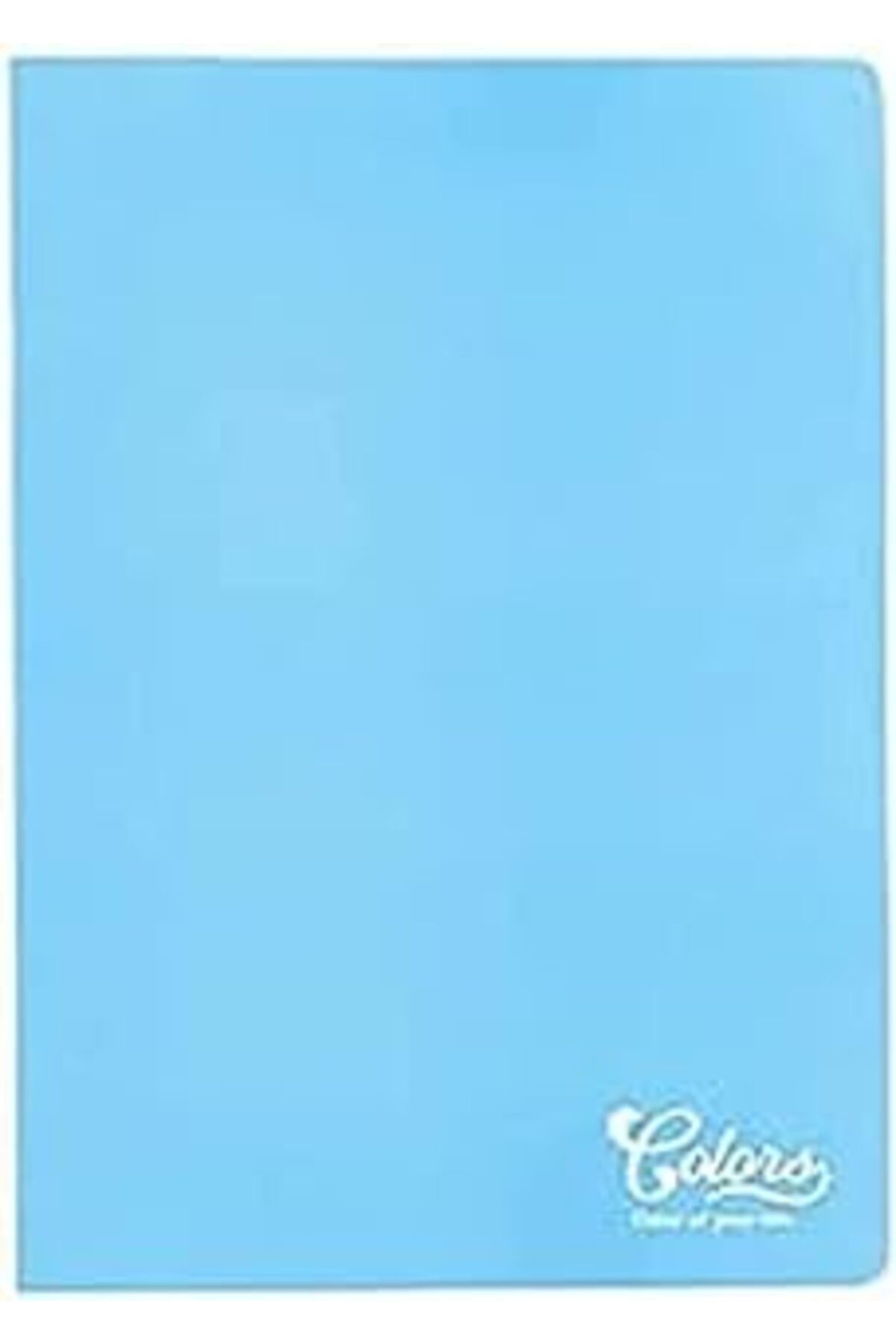 Pazarcan Meteksan Colors A4 60 Yaprak Çizgili Defter, Pudra Mavi