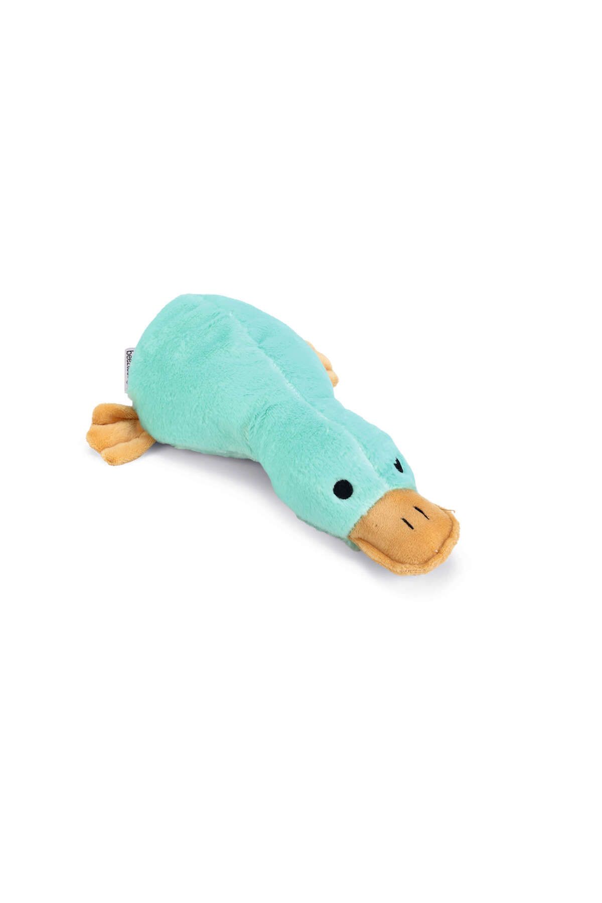 Beeztees Köpek Oyuncağı, Sesli, Ördek, Peluş, Turkuaz, 32x20x9cm BSTMY