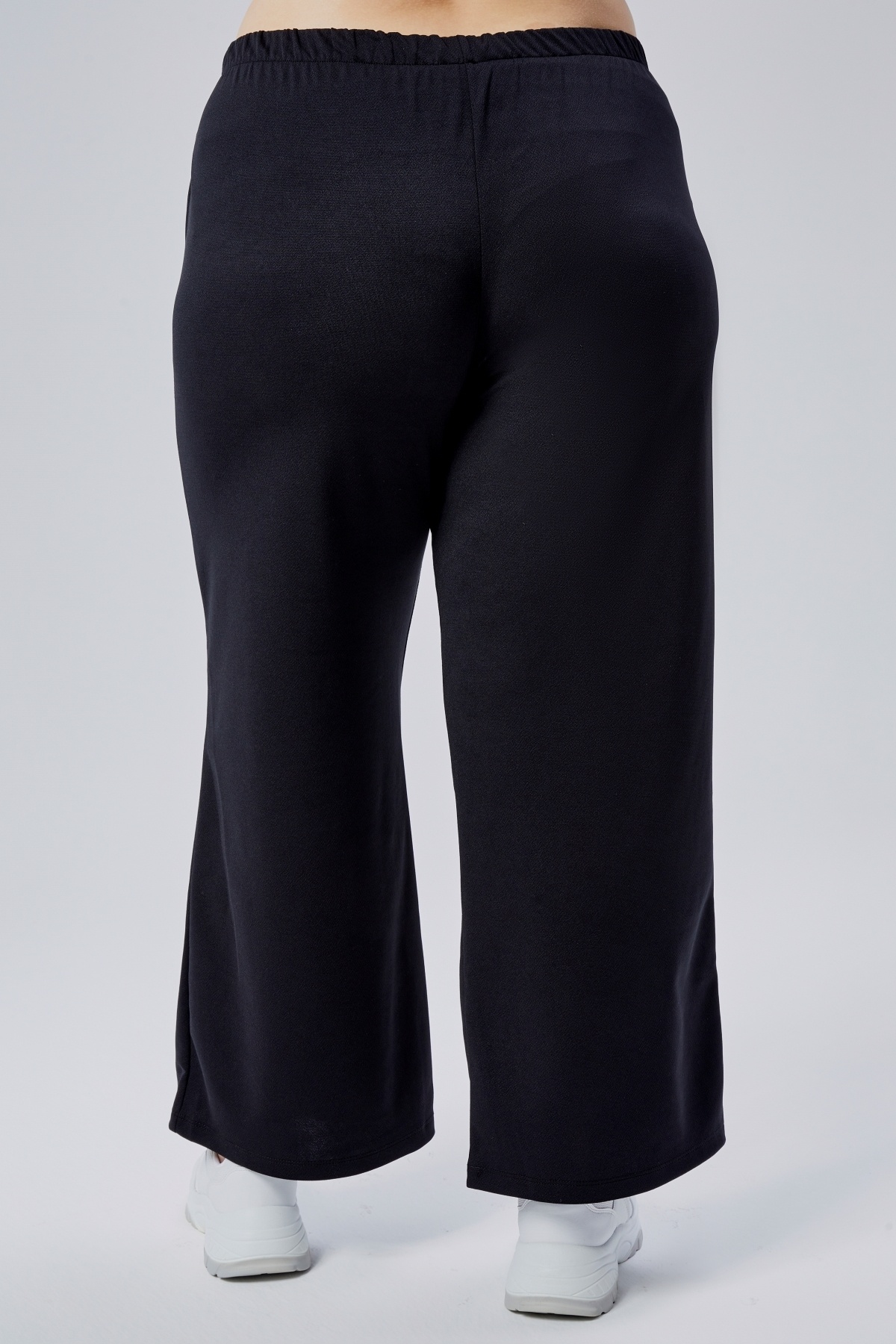 Curvy Trend-Large Size Wide Straight Leg Stretch Pants 4