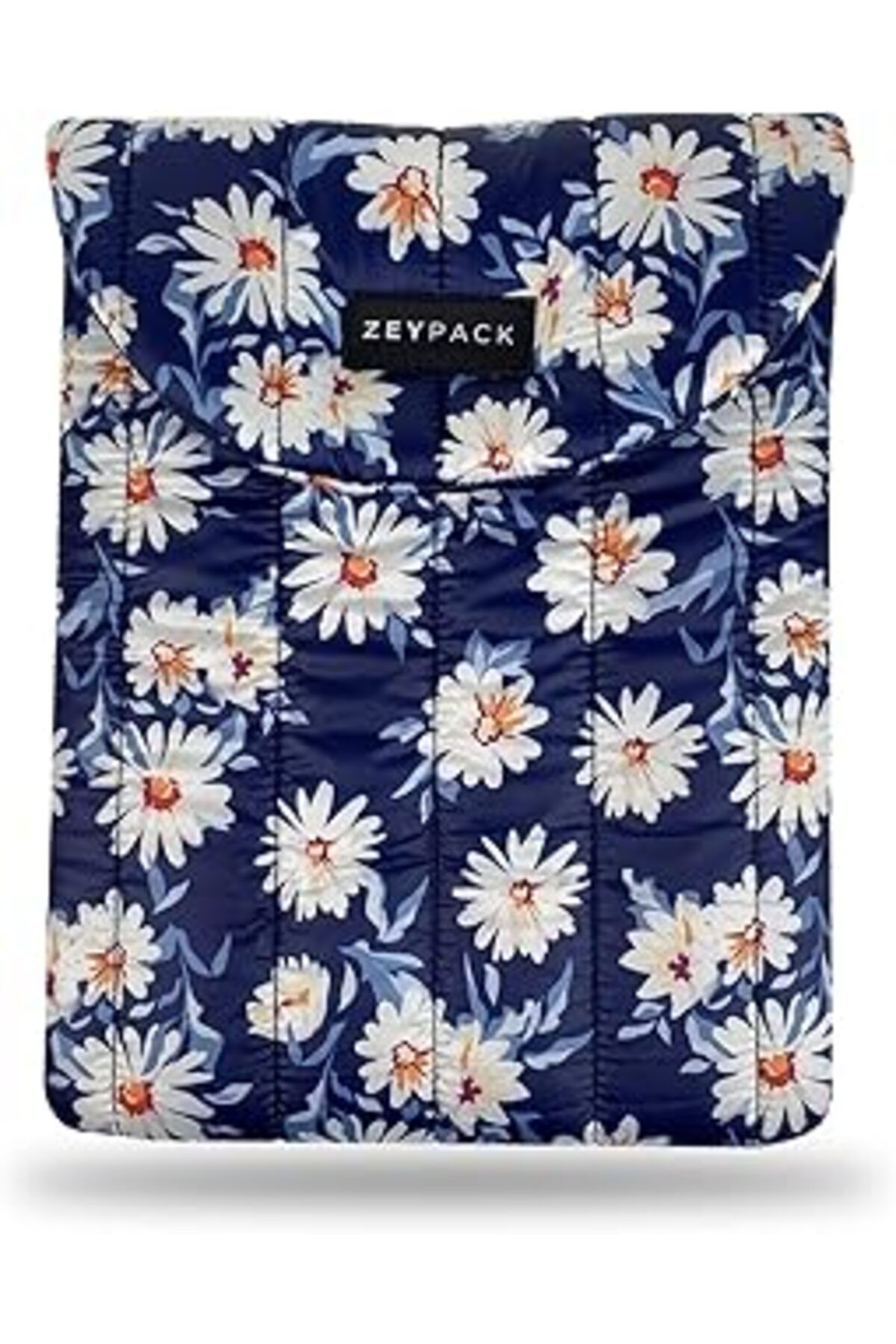 Karachil Jessy Puffer Floral Laptop Case, Su Itici, Koruyucu Pedli Bilgisayar Çantası,13’’/14’’, Macbook,Tab