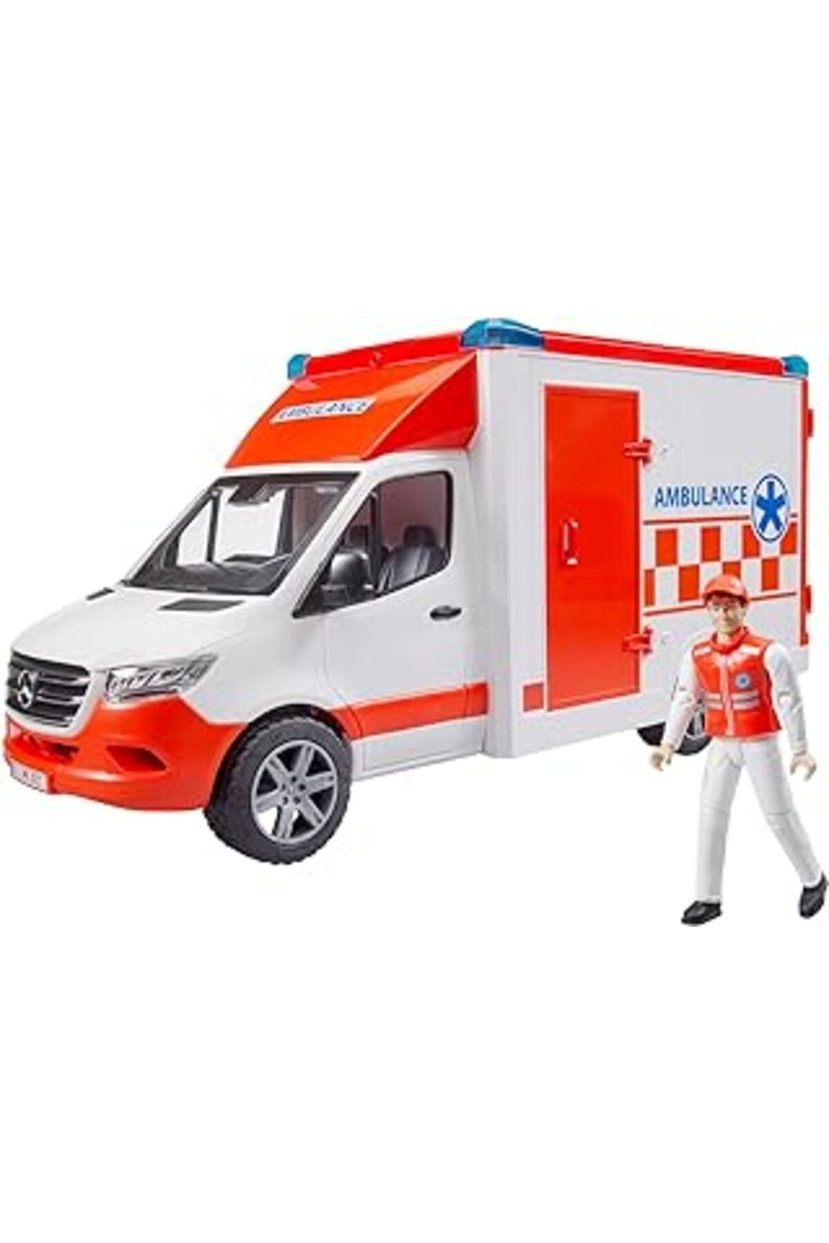 NETWORK ART Bruder Br02676 Mercedes Benz Sprinter Sirenli Ambulans Ve Ekibi