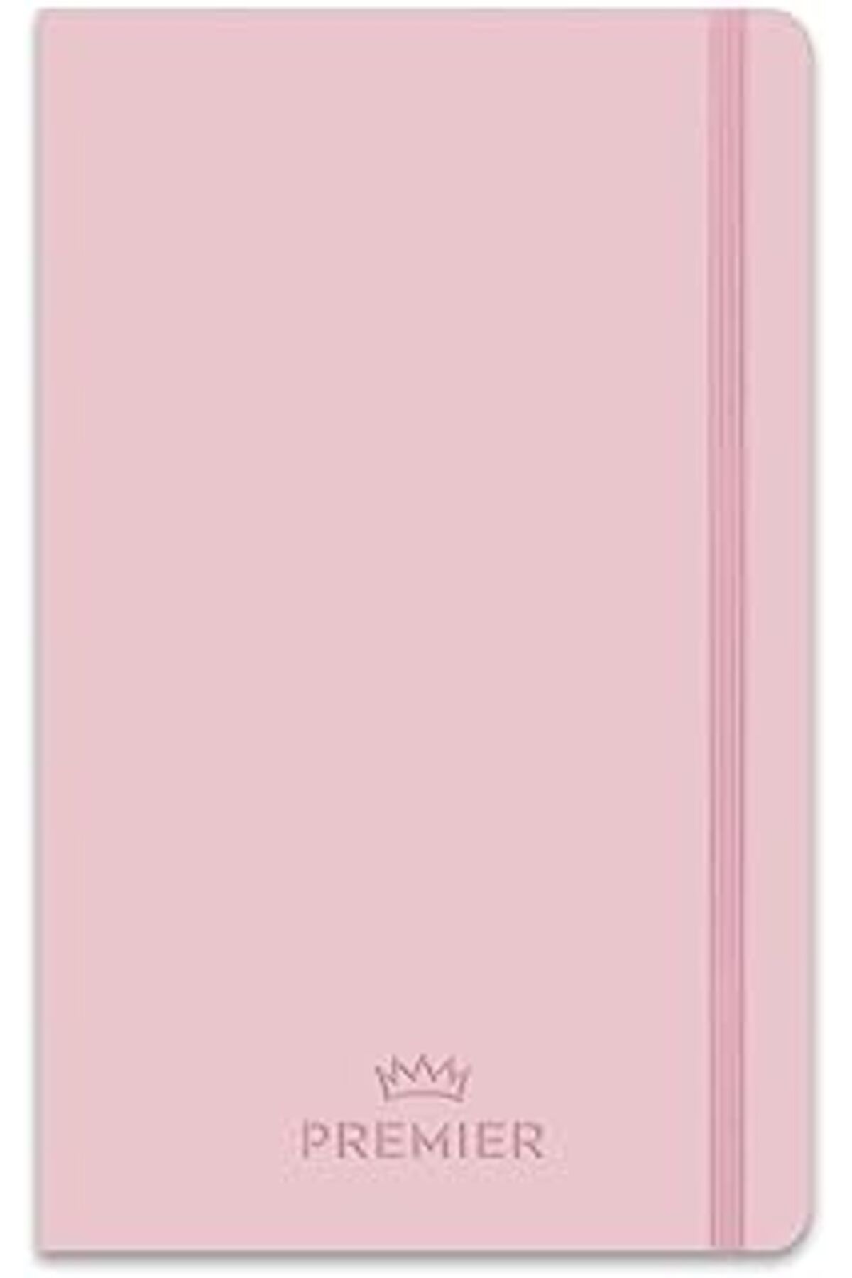 Karachil Keskin Color 13X21 96 Yaprak Kareli Ciltli Premier Defter - Pembe