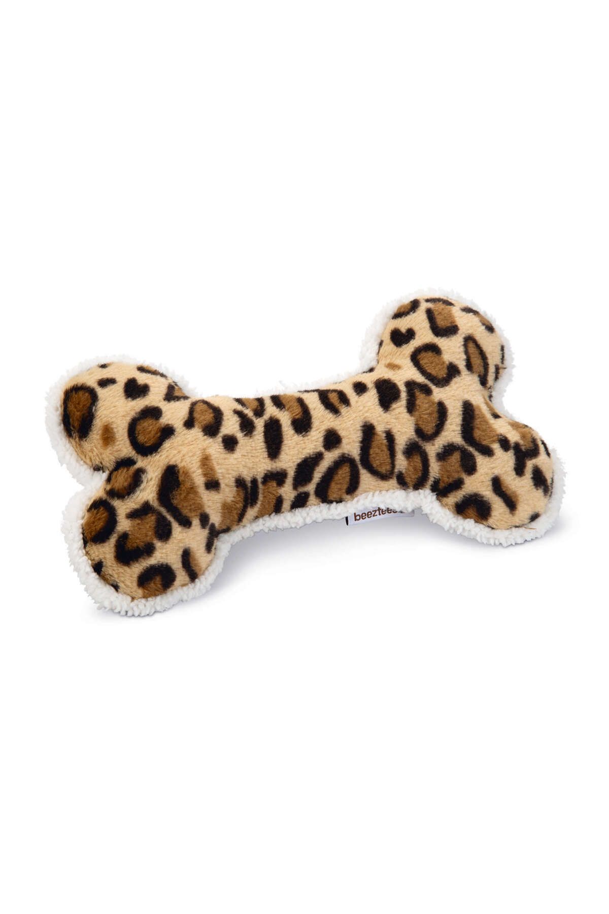 Beeztees Köpek Oyuncağı, Sesli, Kemik, Peluş, Siyah/Kahverengi, 30x16x4cm BSTMY