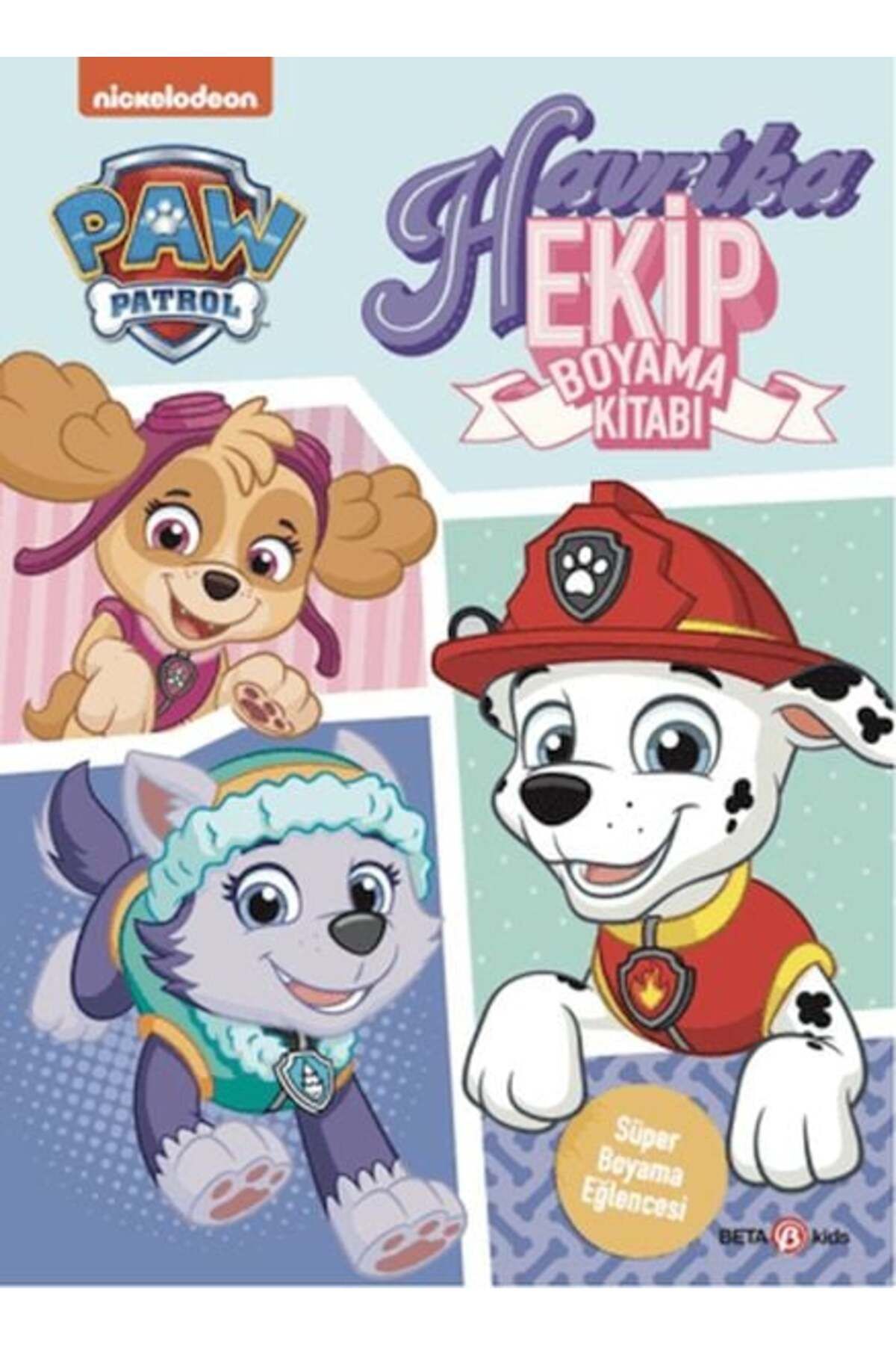 Destek Yayınları Paw Patrol Havrika Ekip Boyama Kitabı