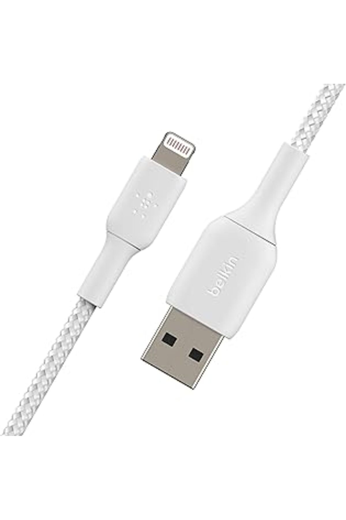 Pazarcan Belkin Örgülü Lightning Kablosu (Iphone, Ipad, Airpod'Lar Için Boost Charge Lightning - Usb Kablosu