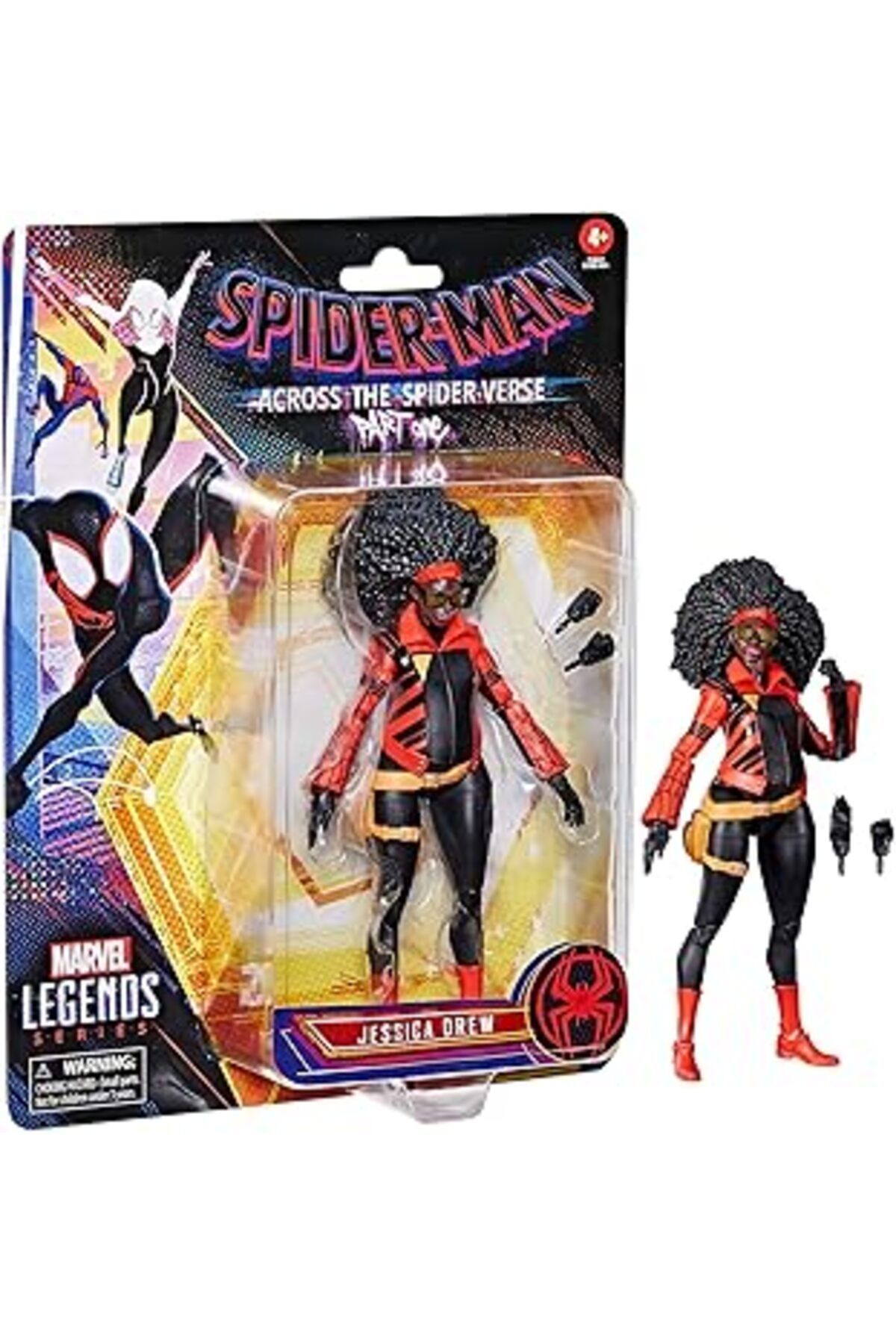 Pazarcan Legends Series Spider-Man: Across The Spider-Verse - Jessica Drew (Part One) Aksiyon Figürü