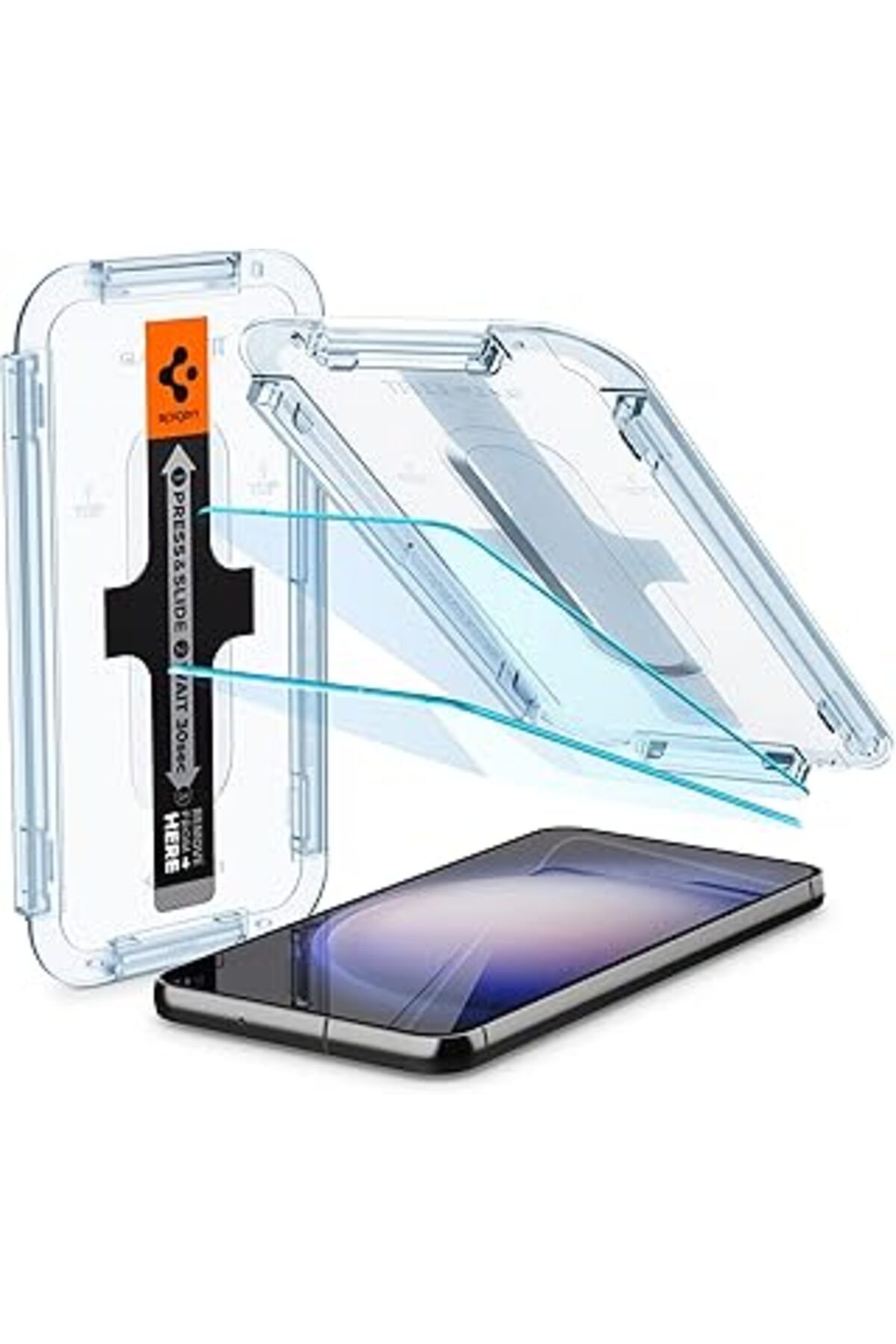 Pazarcan Galaxy S23 Plus Cam Ekran Koruyucu Kolay Kurulum Glas.Tr Ez Fit (2 Adet) - Agl05952