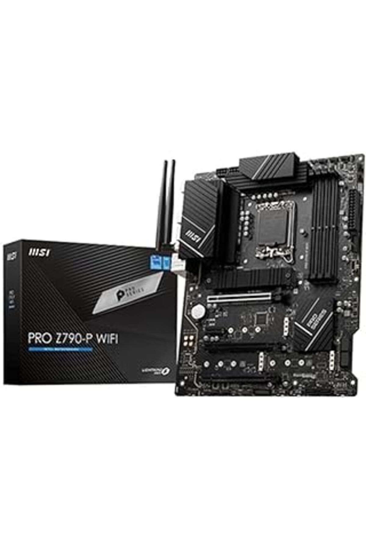 Karachil Msi Pro Z790-P Wifi Soket 1700 Ddr5 7000Mhz(Oc) Pci-E Gen5 M.2 Usb3.2 Dp Hdmi 1X2.5G Lan Wi-Fi 6E A