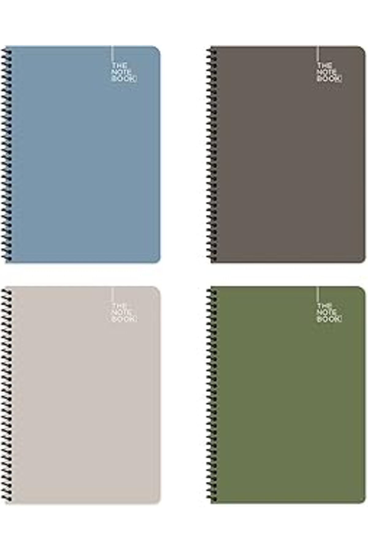 Karachil Keskin Color 17X24 96 Yaprak Düz Sert Kapak The Notebook Mn Defter