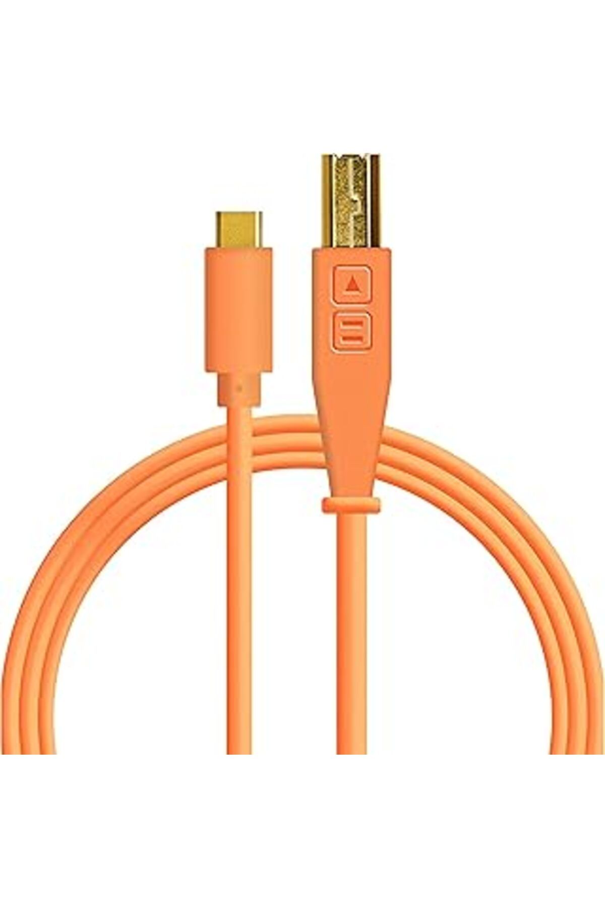 Pazarcan Dj Techtools Chroma Cables Usb-C To B - 1.5Mt | Neon Orange