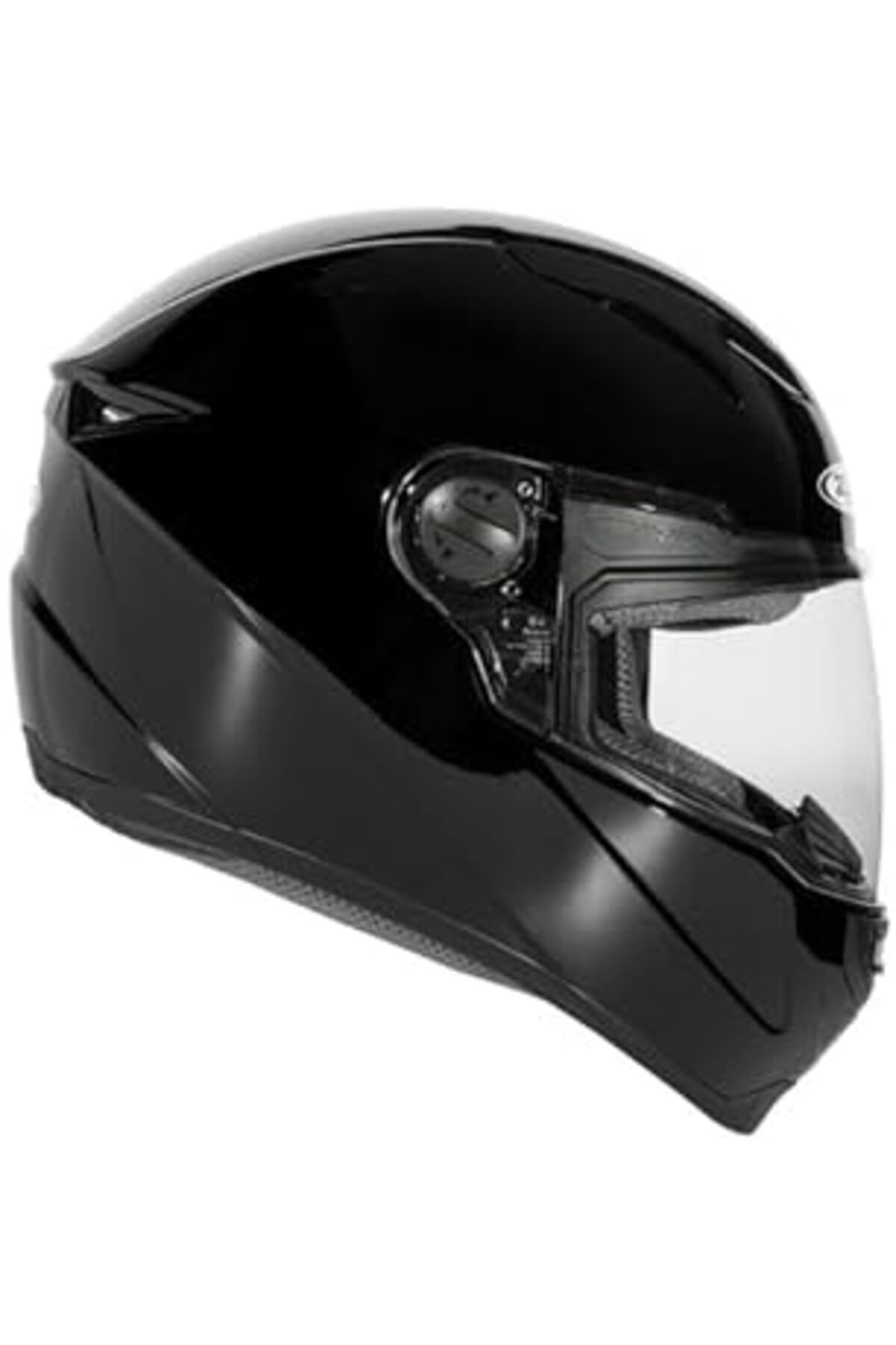 Mu Art Ahşap Zeus Zs-811A Motosiklet Kaskı Kapalı Kask Black M