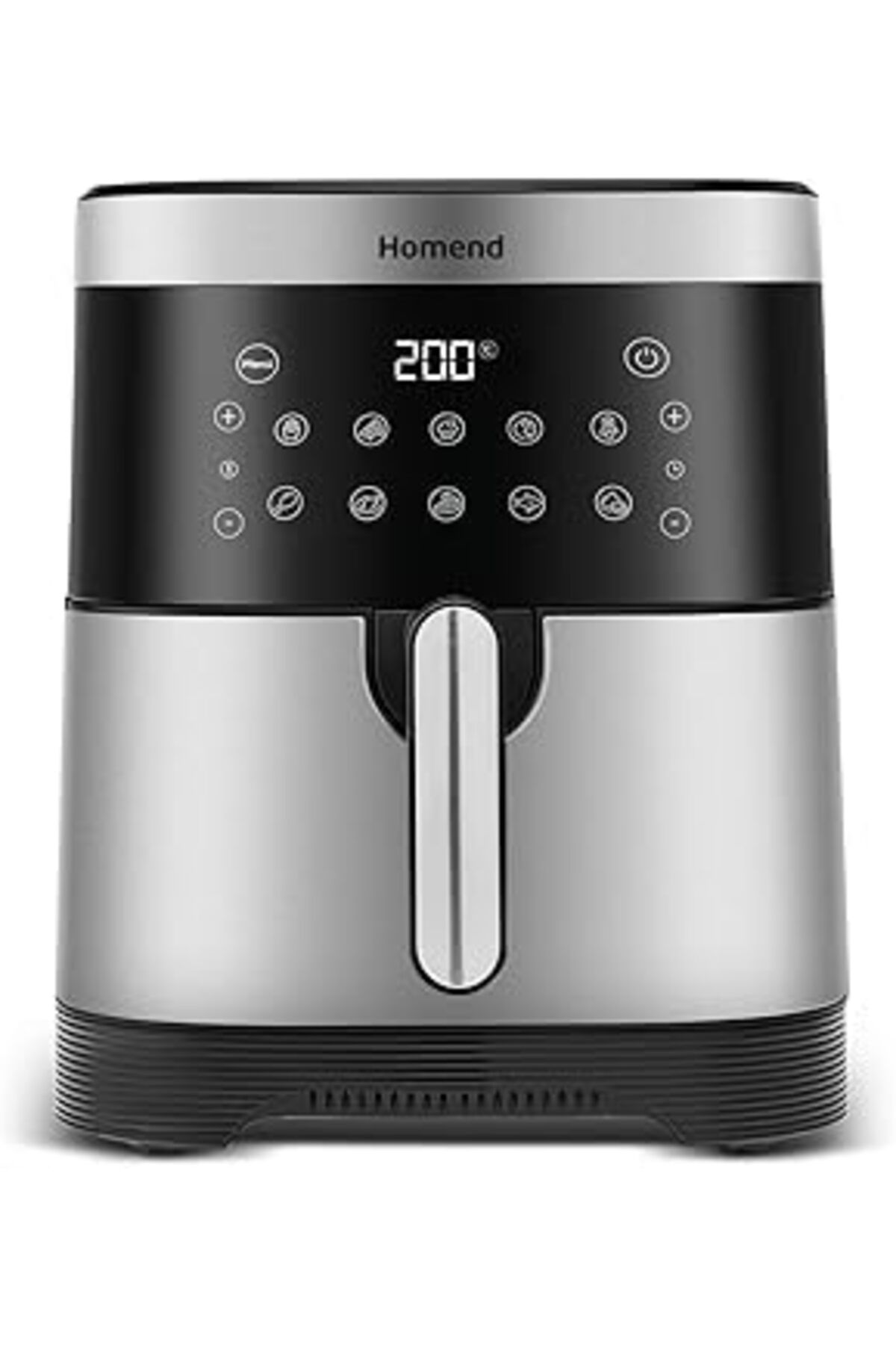 Mu Art Homend Airfryday Inox 2512h Xxxl Dokunmatik Ekran 10 Programlı Airfryer