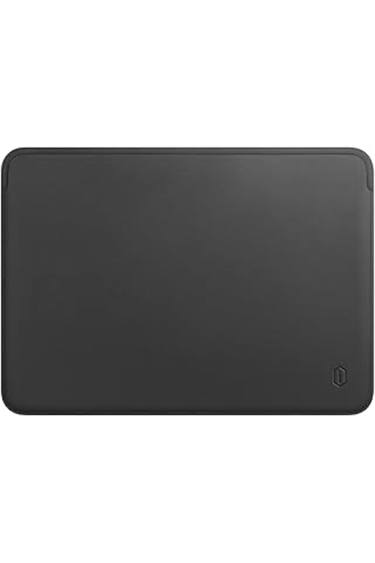 Karachil Wiwu Deri El Çantası Laptop Çantası Bilgisayar Kılıfı Macbook Çantası Air Pro 15 Inç Kese Kılıf Gri