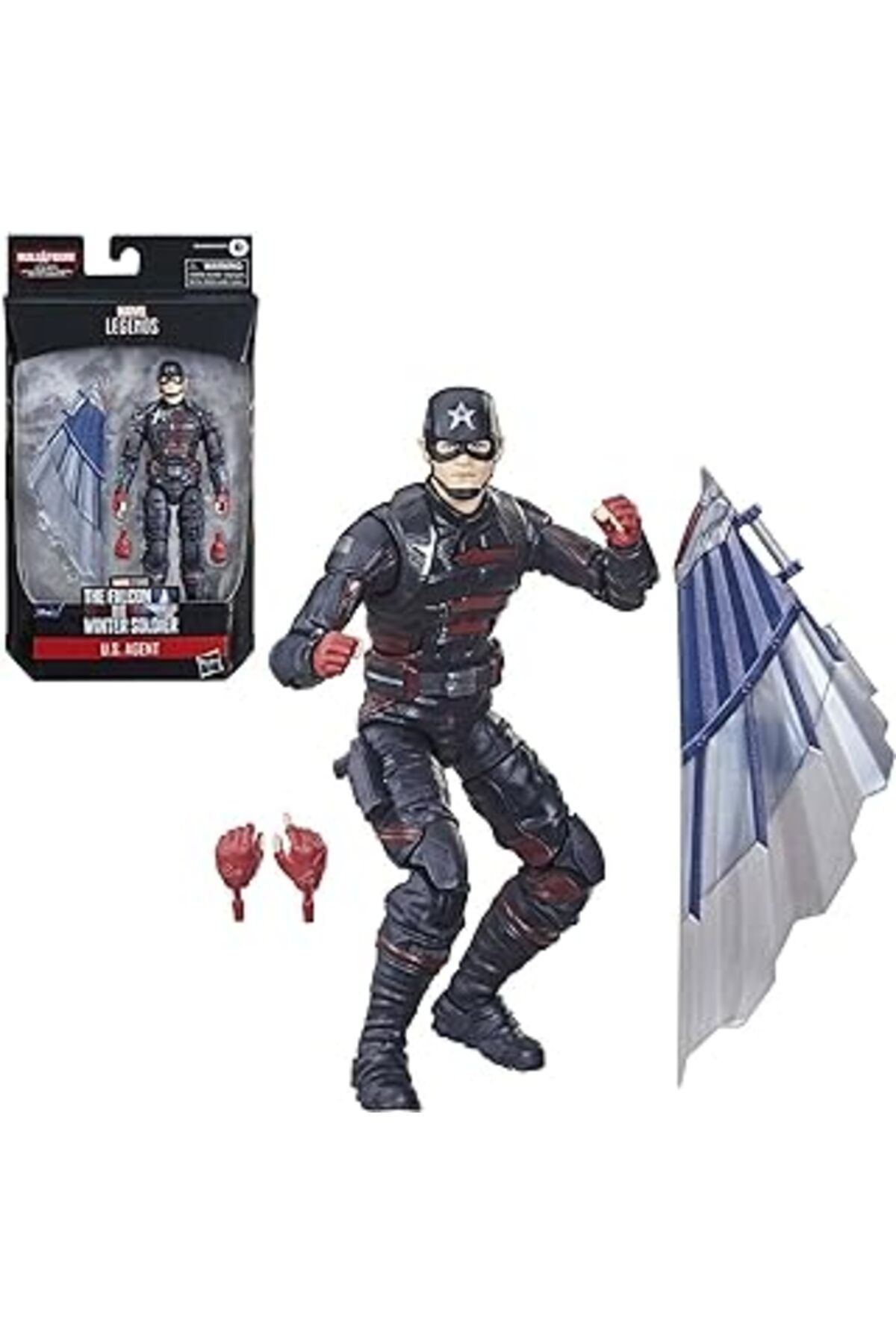 Pazarcan Avengers Legends Series The Falcon And The Winter Soldier - U.S Agent Aksiyon Figürü