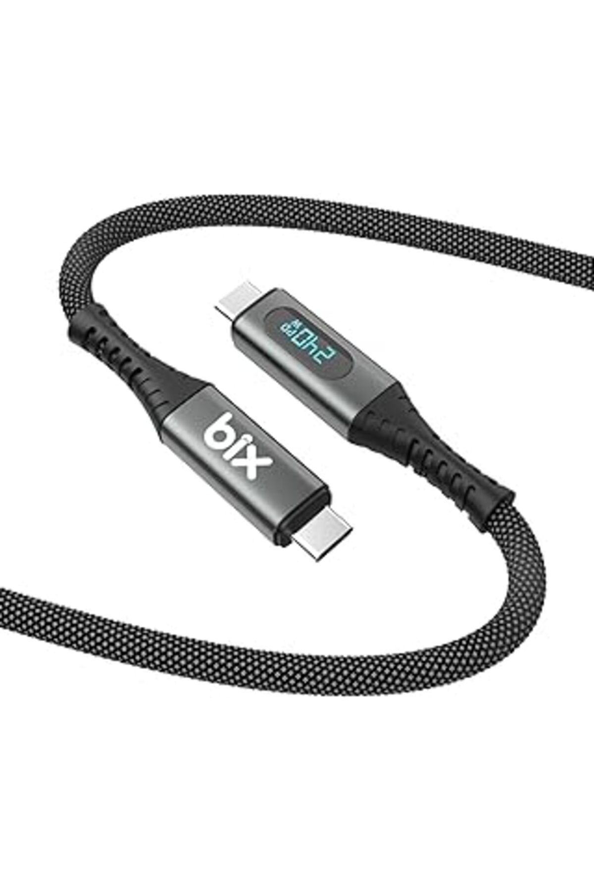 Karachil Bix Bxcc244 Usb4 Thunderbolt 4/3 Uyumlu Pd 240W 40Gbps 8K 60Hz Ultra Hd Dijital Ekran Göstergeli Şa