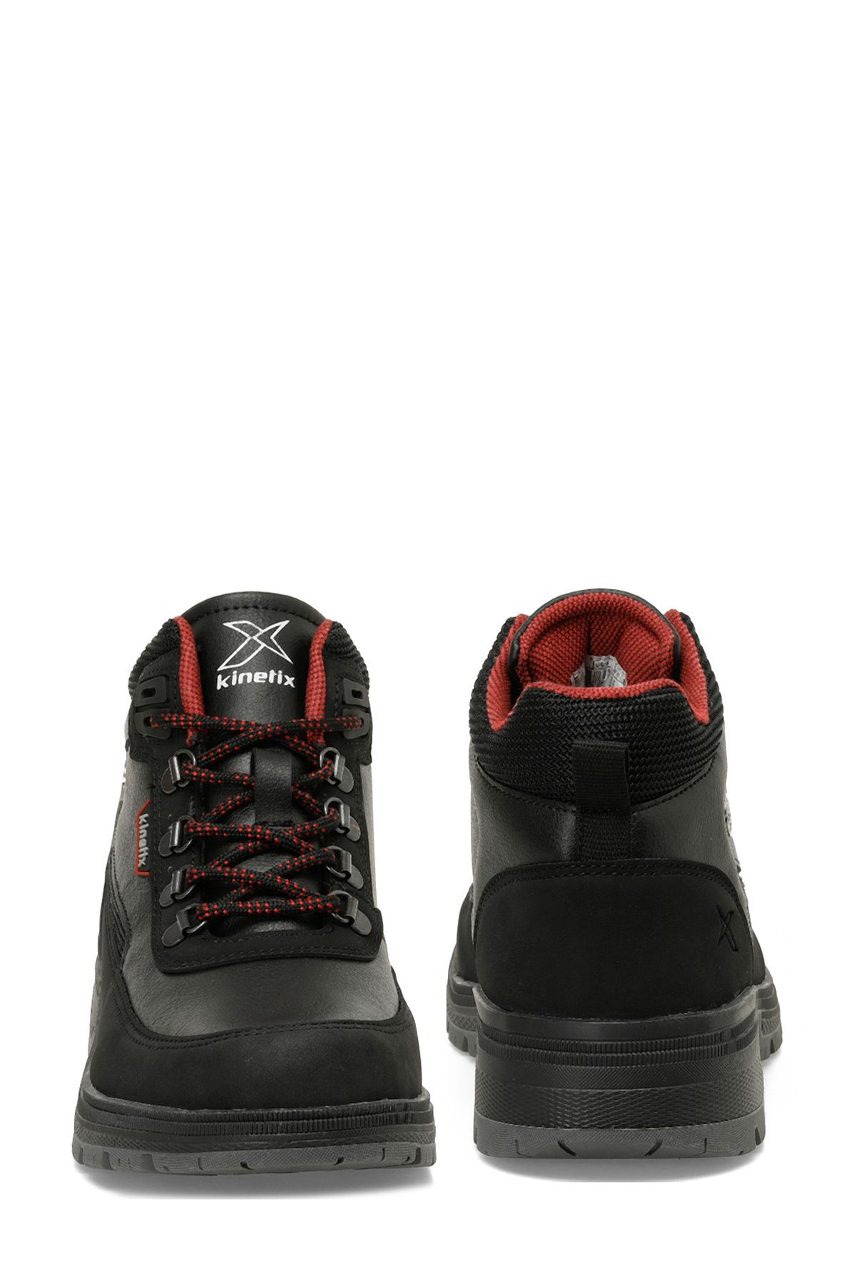 Kinetix-Rawia 4Pr Black Men's Worker Boots 5