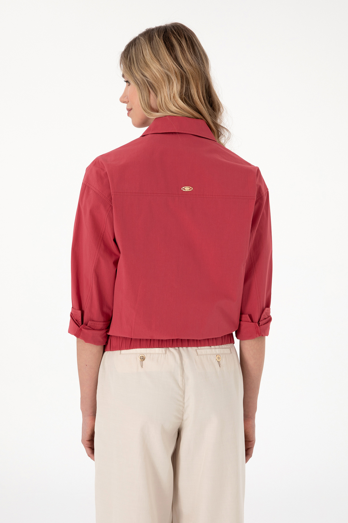 U.S. Polo Assn.-Women's Cherry Woven Coat 50305579 -Vr223 5