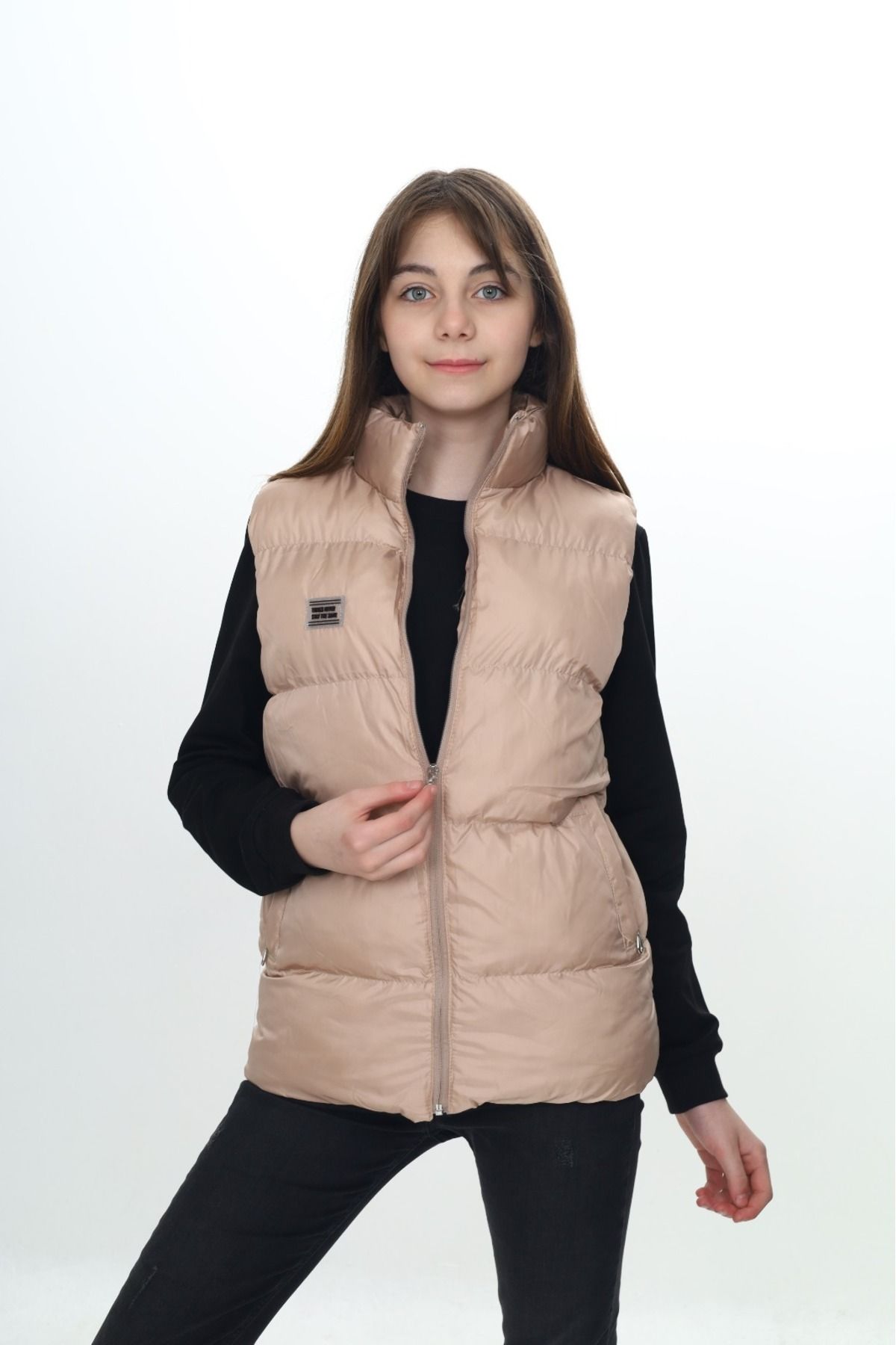 Toontoy-Girl's Inflatable Vest with Embroidered Chest 14094 5