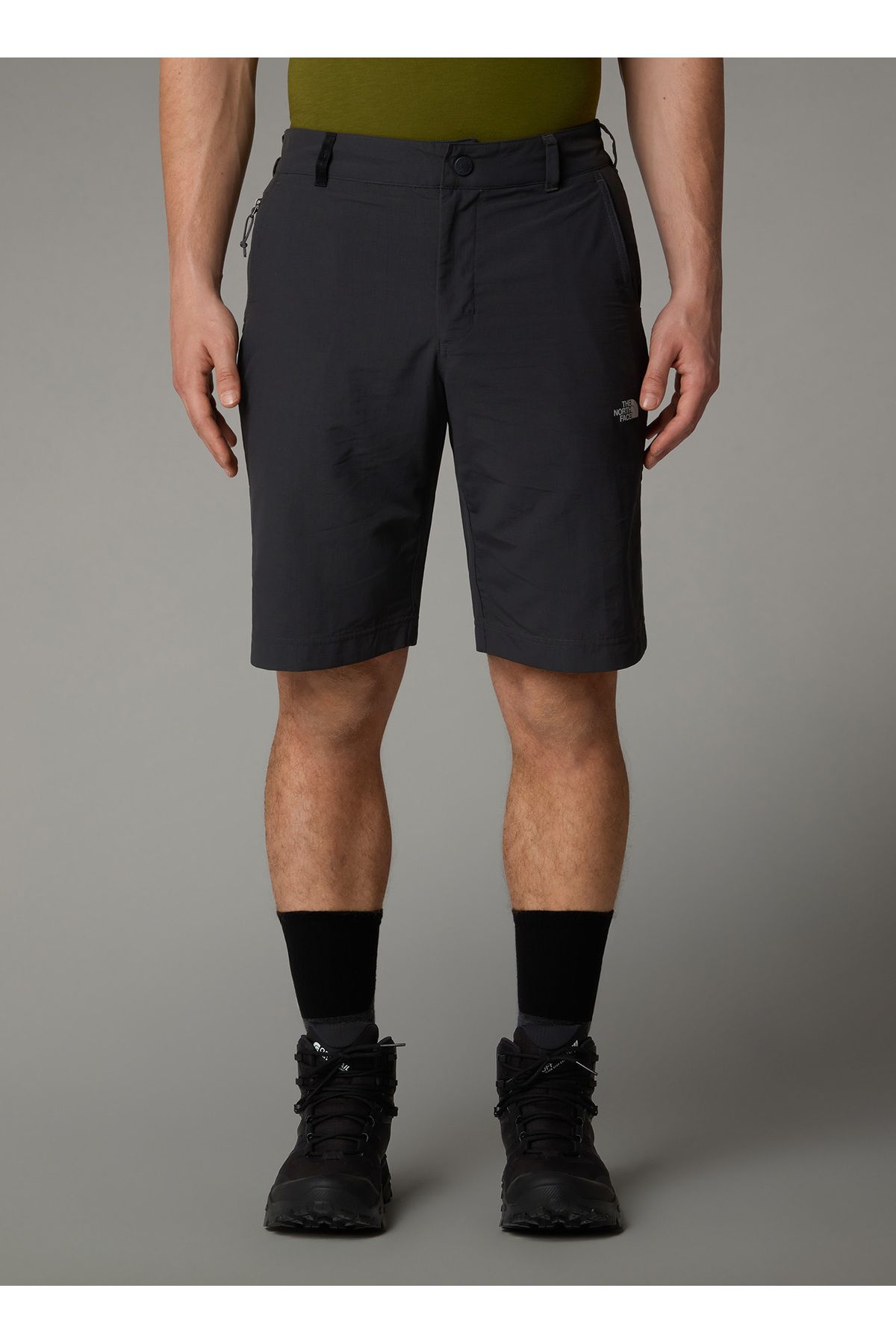 THE NORTH FACE Nf0a2s854en1-m Tanken Short (regula Gri Regular Fit Pantaloni Scurți Cargo Pentru Bărbați Masculin - 30