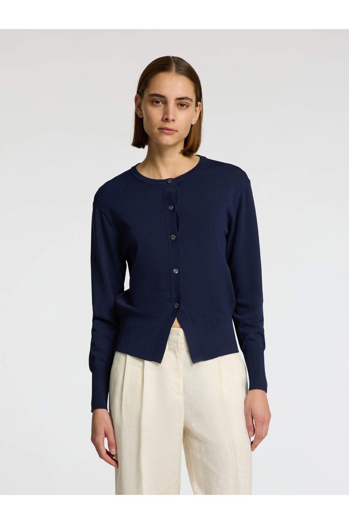 Selected Femme Strickjacke Langarm für Damen - M