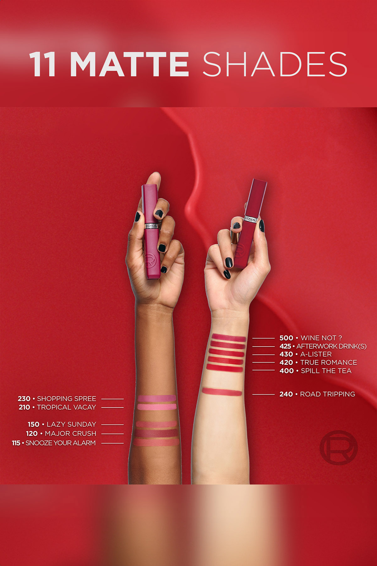 L'Oreal Paris-Infaillible Matte Resistance Likit Mat Ruj - 400 Spill The Tea 6