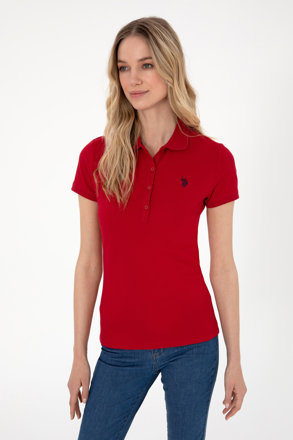 تیشرت پولو یقهدار زنانه U.S. Polo Assn. مدل 50300830-VR171 — 3