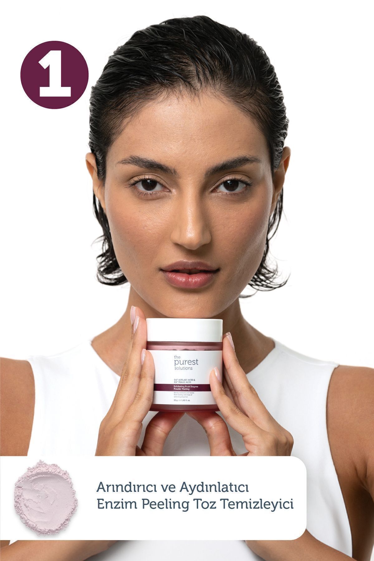 ست مراقبت پوست VIVING و روشنایی مجموعه های پوستی موثر در زمینه از پیورست سولوشن The Purest Solutions