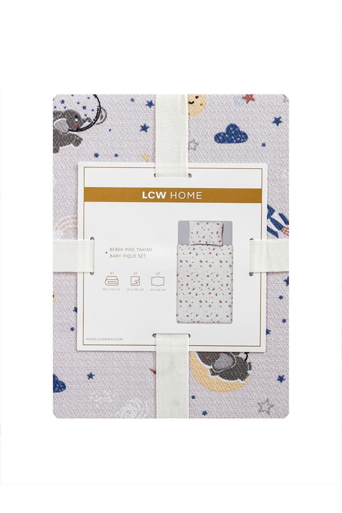 LC Waikiki-Lcw Home Printed Baby Pique Set 6