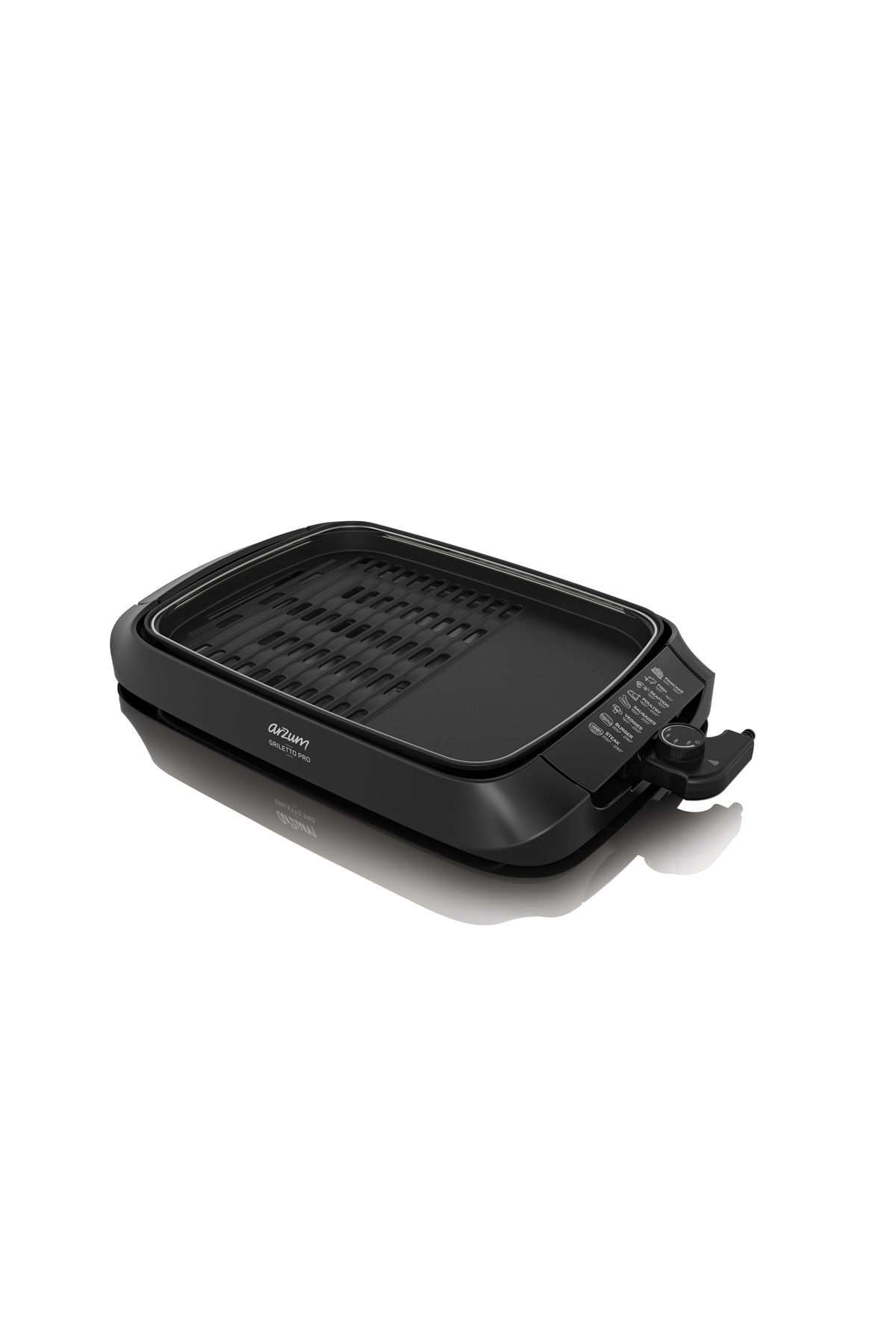 Arzum-AR2092 Griletto Pro Electric Grill, 120-230°C Adjustable Temp, Non-Stick Plate 2