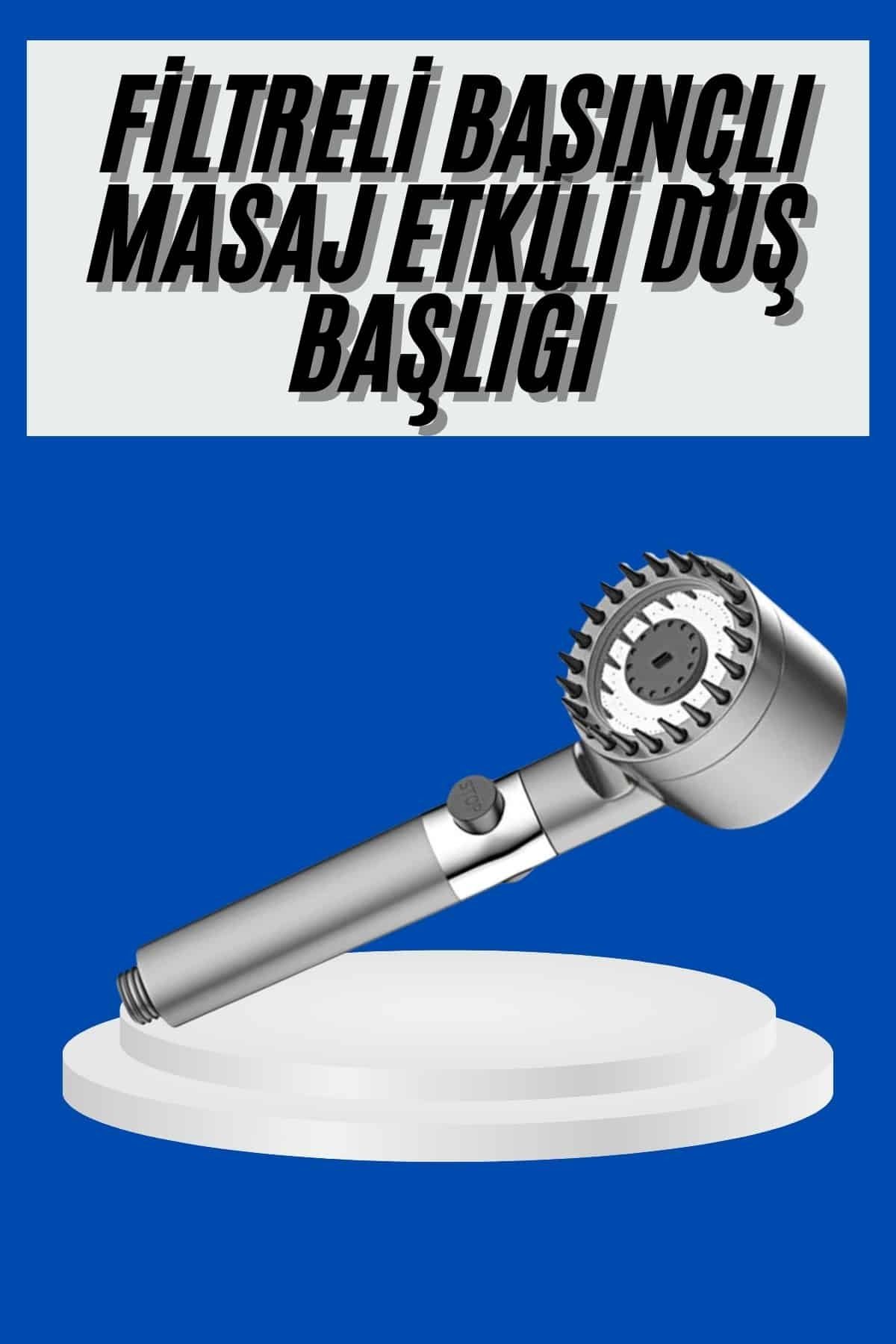 nerede bulurum Yeni Nesil Duş Başlığı Paslanmaz Çelik Masaj Etkili Ergonomik Tasarım Su Basınçlı