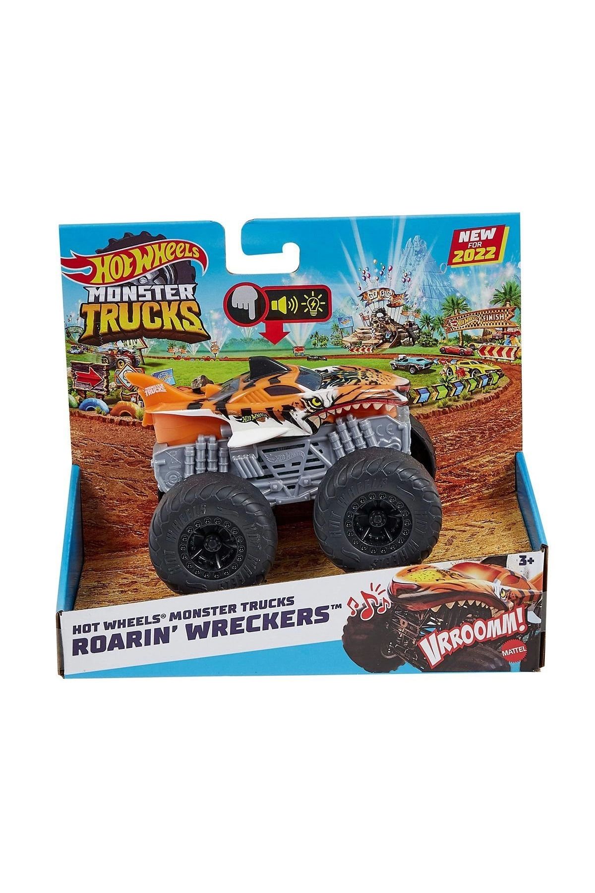karadağsb Hdx60 Hot Wheels Monster Trucks 1:43 Kükreyen Arabalar
