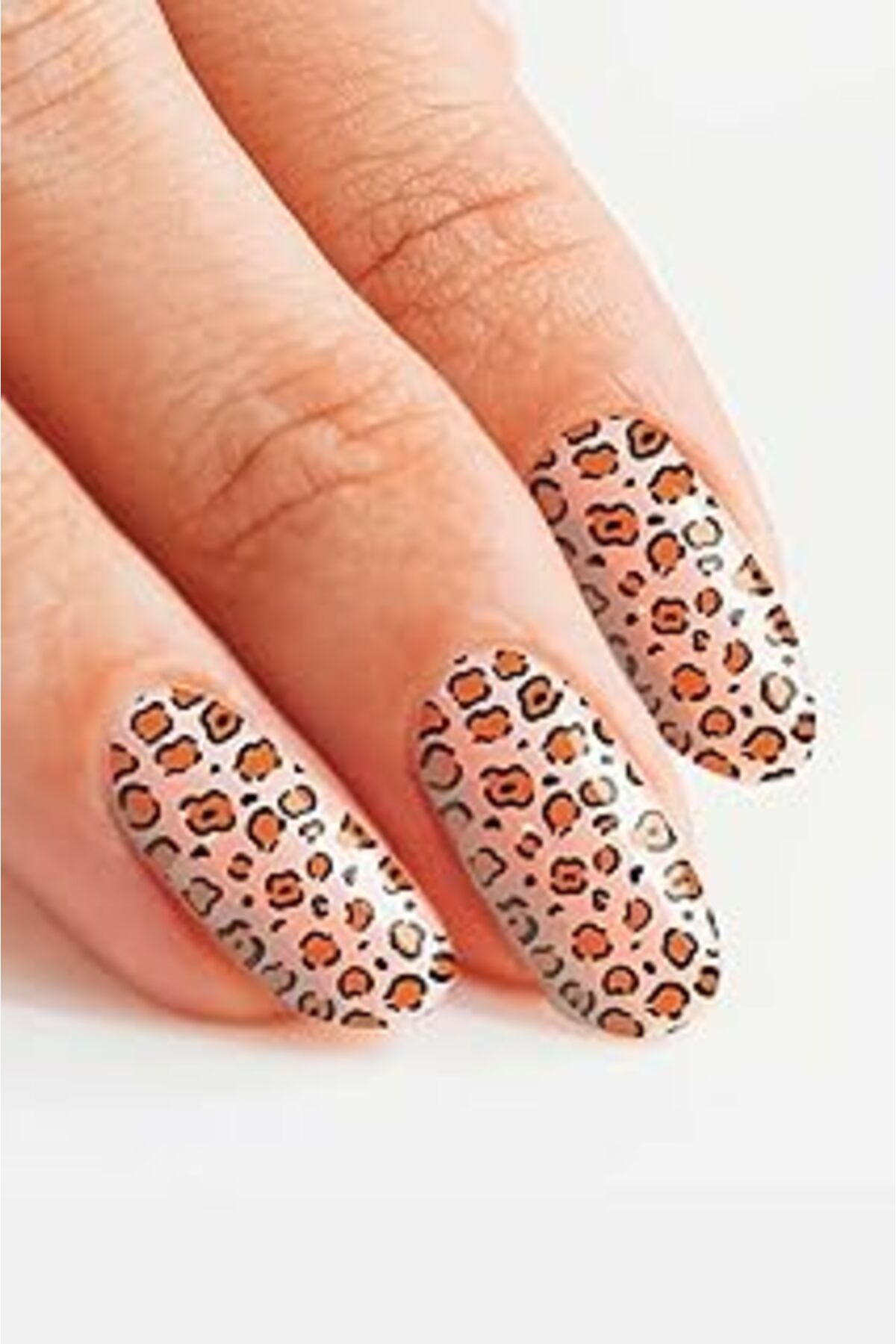 Pazarcan Artikel Leopar Tırnak Dövmesi, Tırnak Tattoo, Nail Art, Tırnak Sticker