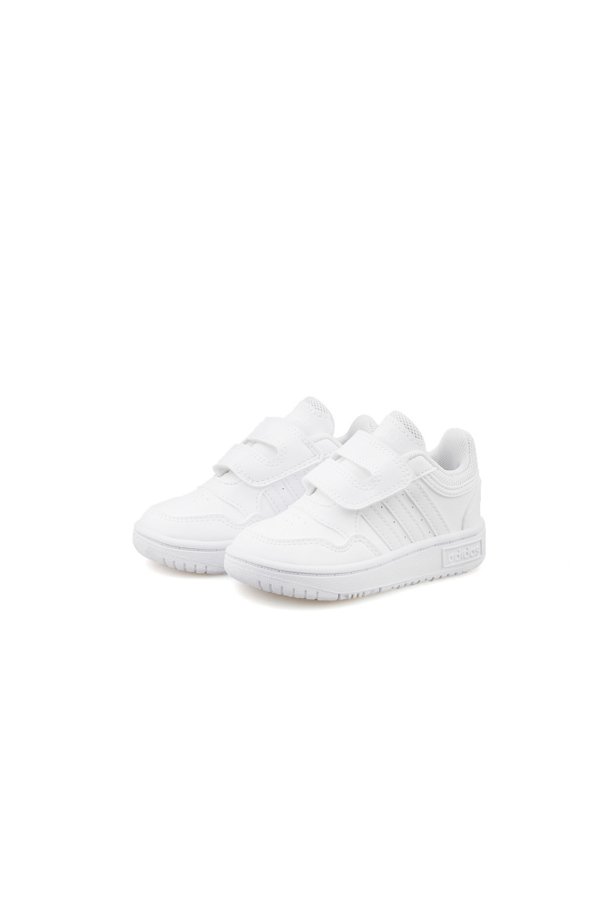adidas-Hoops 3.0 Cf i Baby Casual Shoes GW0442 White 3