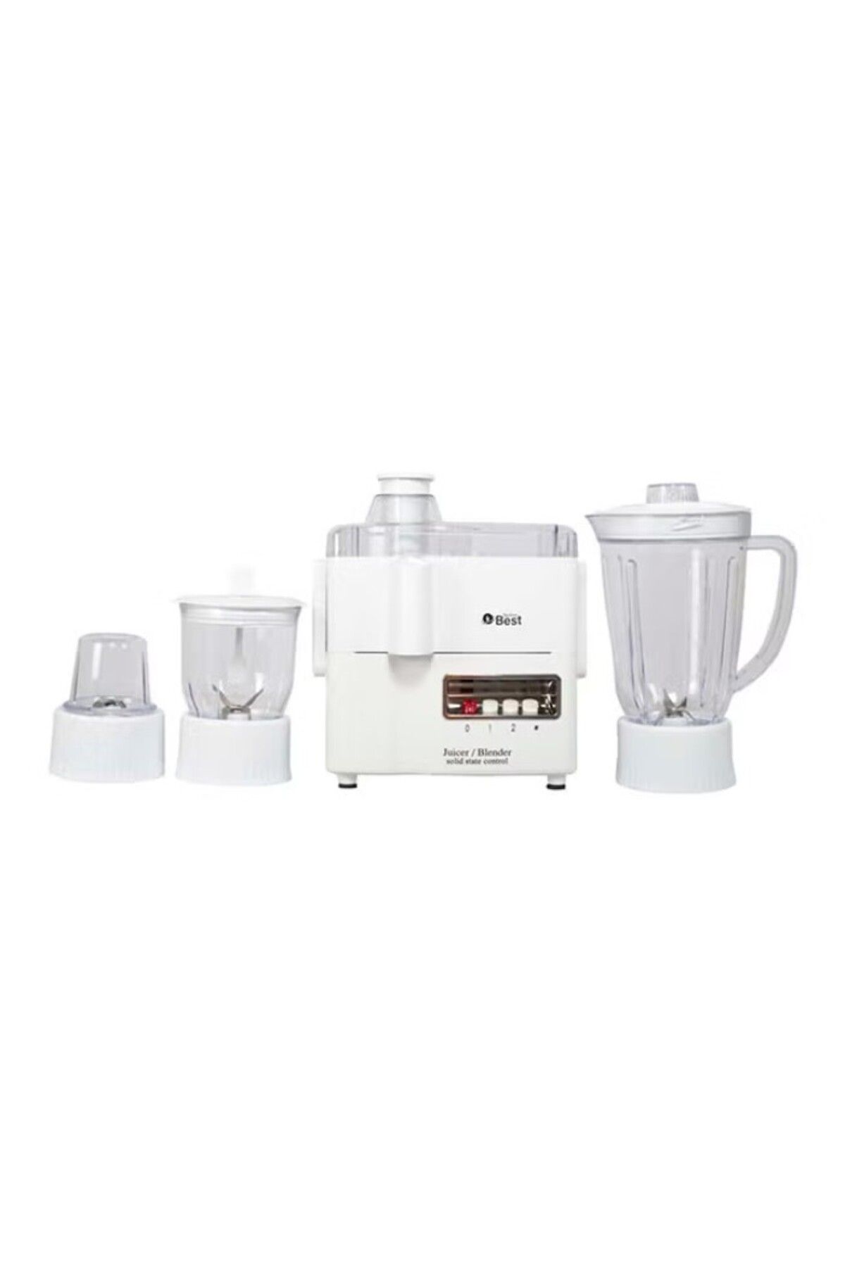 Techno Best-400W Electric 4 In 1 Juicer with Blender and Grinder, 1600 ml Capacity-BEJ-001 5