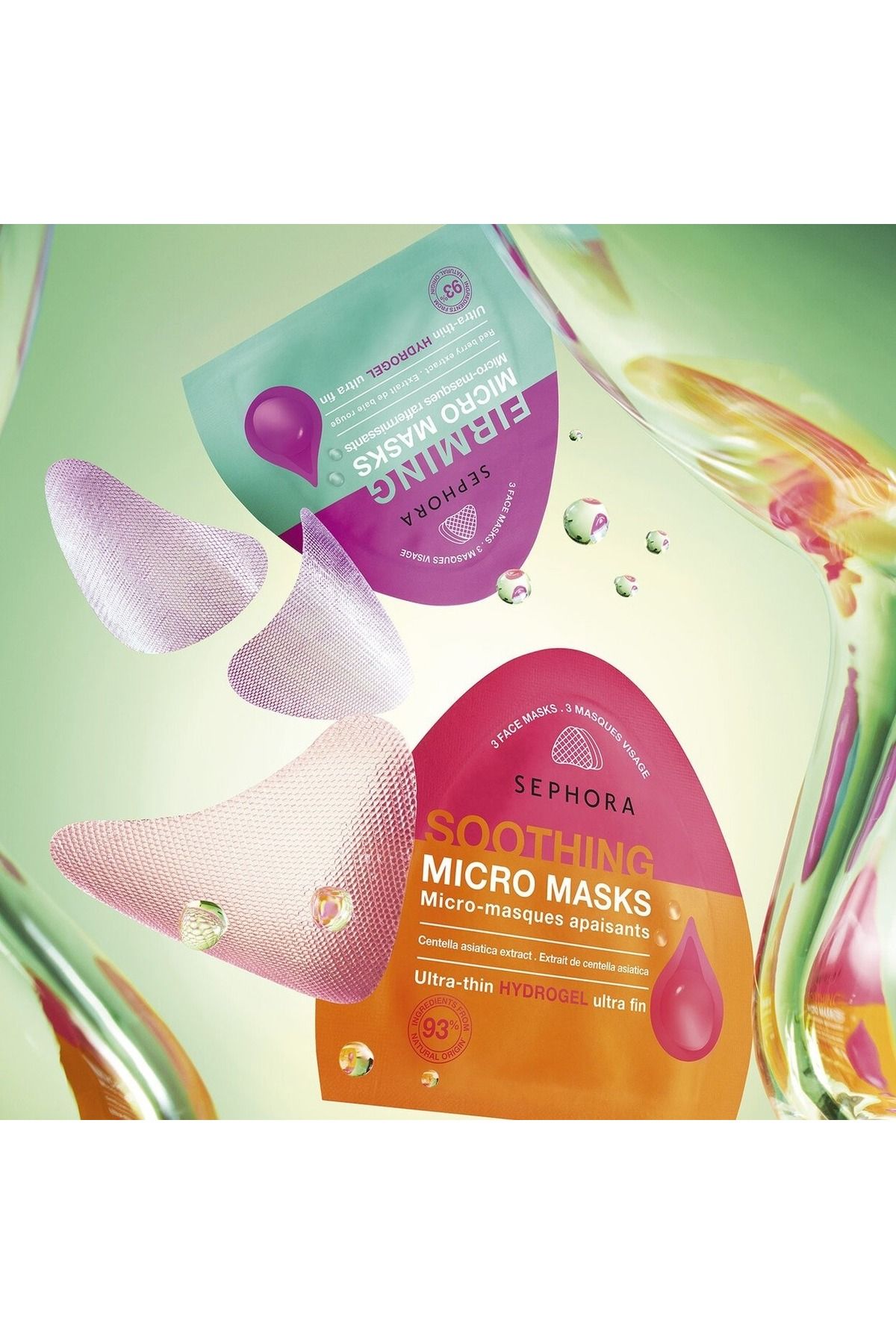 SEPHORA-Micro Masks Ultra-Thin Firming Hydrogel Face Masks with Red Berry Extract 3pcs Set 6