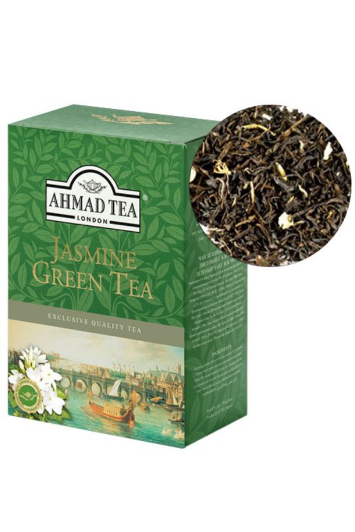 Ahmad Tea 100 gr Doğal Yaseminli Birinci Sınıf Yeşil Çay Dökme Demleme